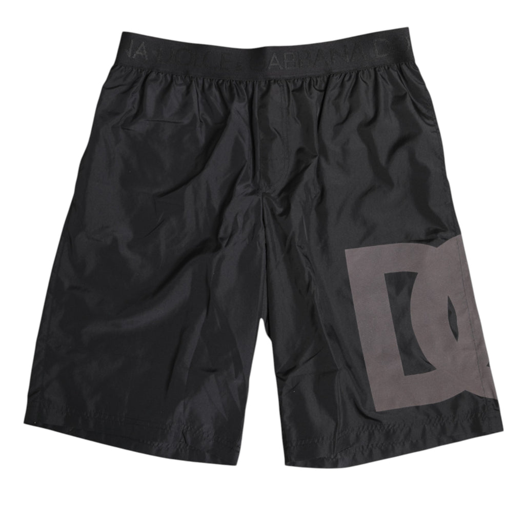 Dolce & Gabbana Black Swim Shorts for Men additional view