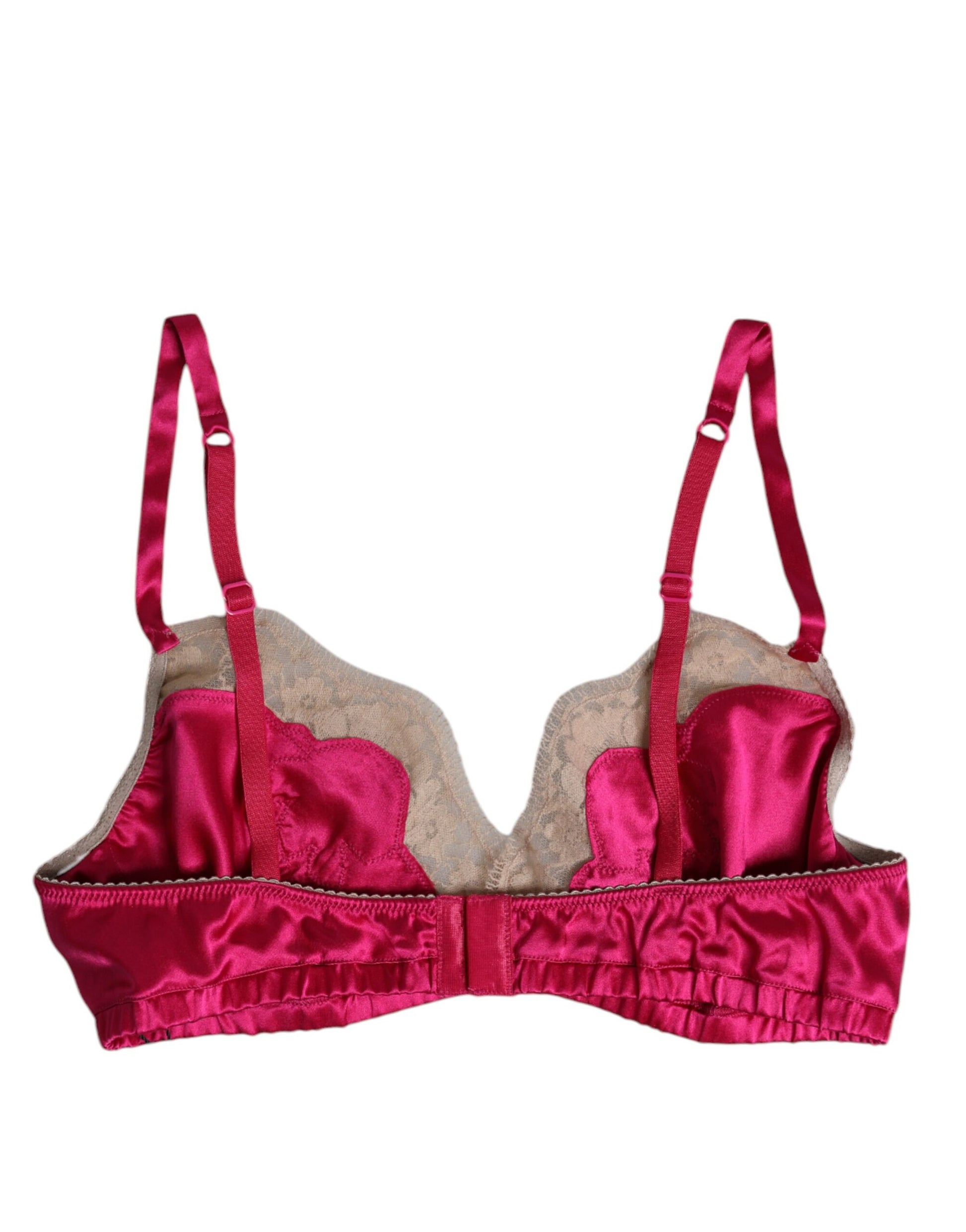 Dolce & Gabbana Pink Bras for Women side view