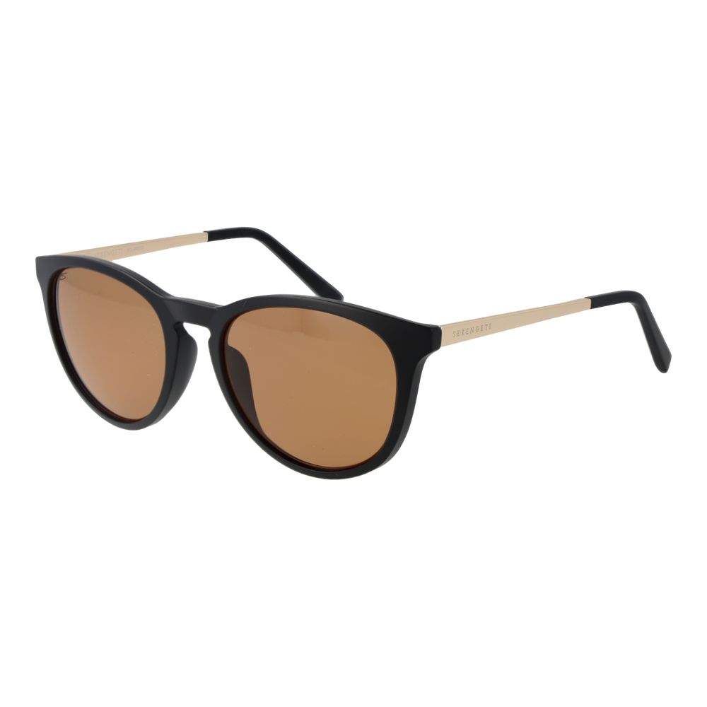 Schwarze Unisex-Sonnenbrille Serengeti