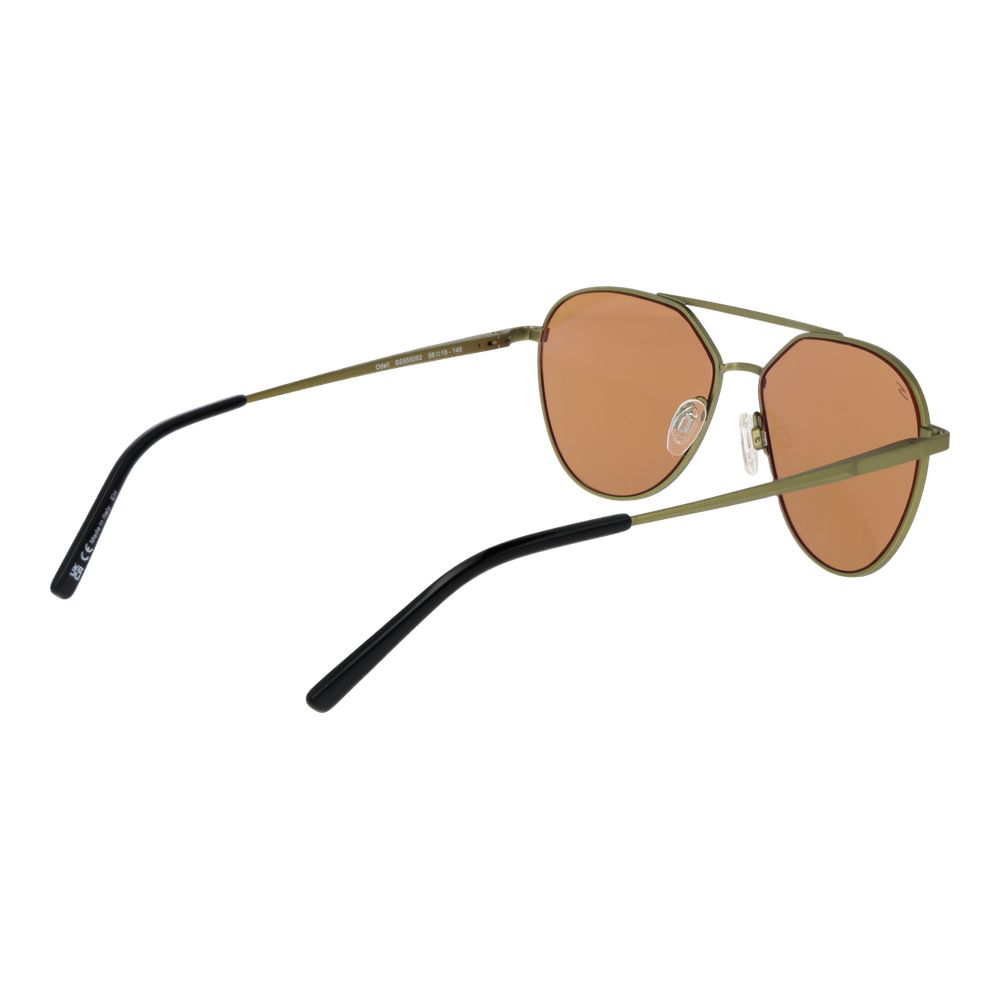 Grüne Unisex-Sonnenbrille Serengeti