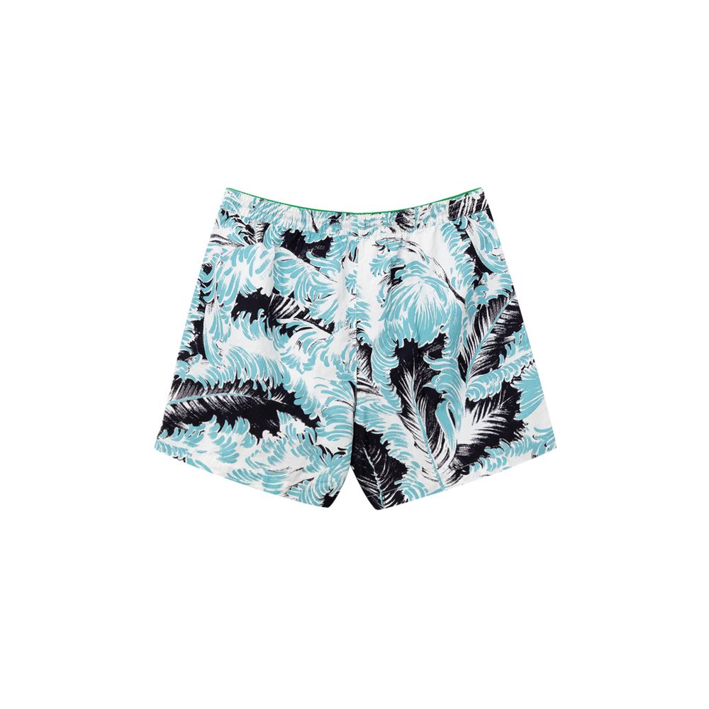 Bottega Veneta White Swim Shorts for Men alternate view