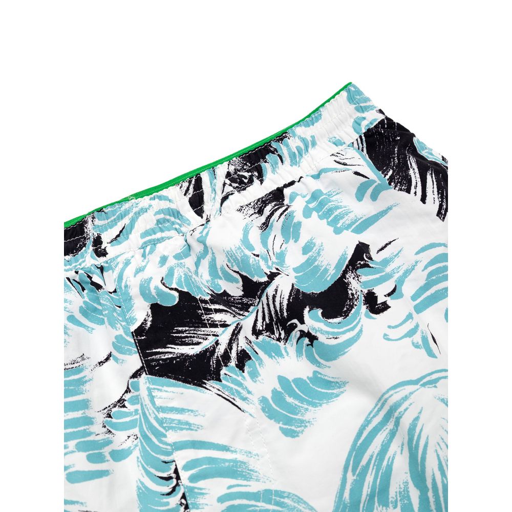 Bottega Veneta White Swim Shorts for Men detail view