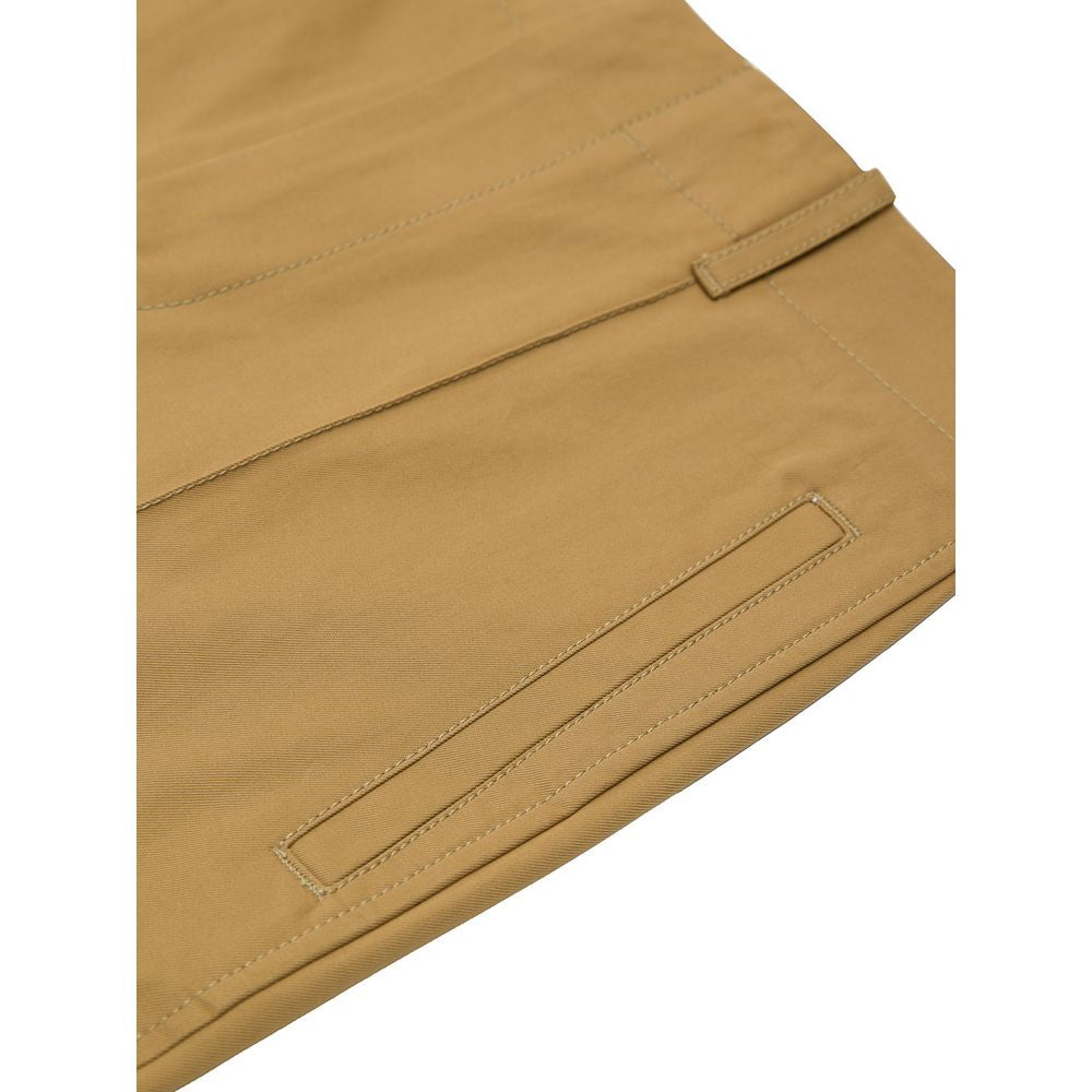 Bottega Veneta Beige Casual Pants for Women side view