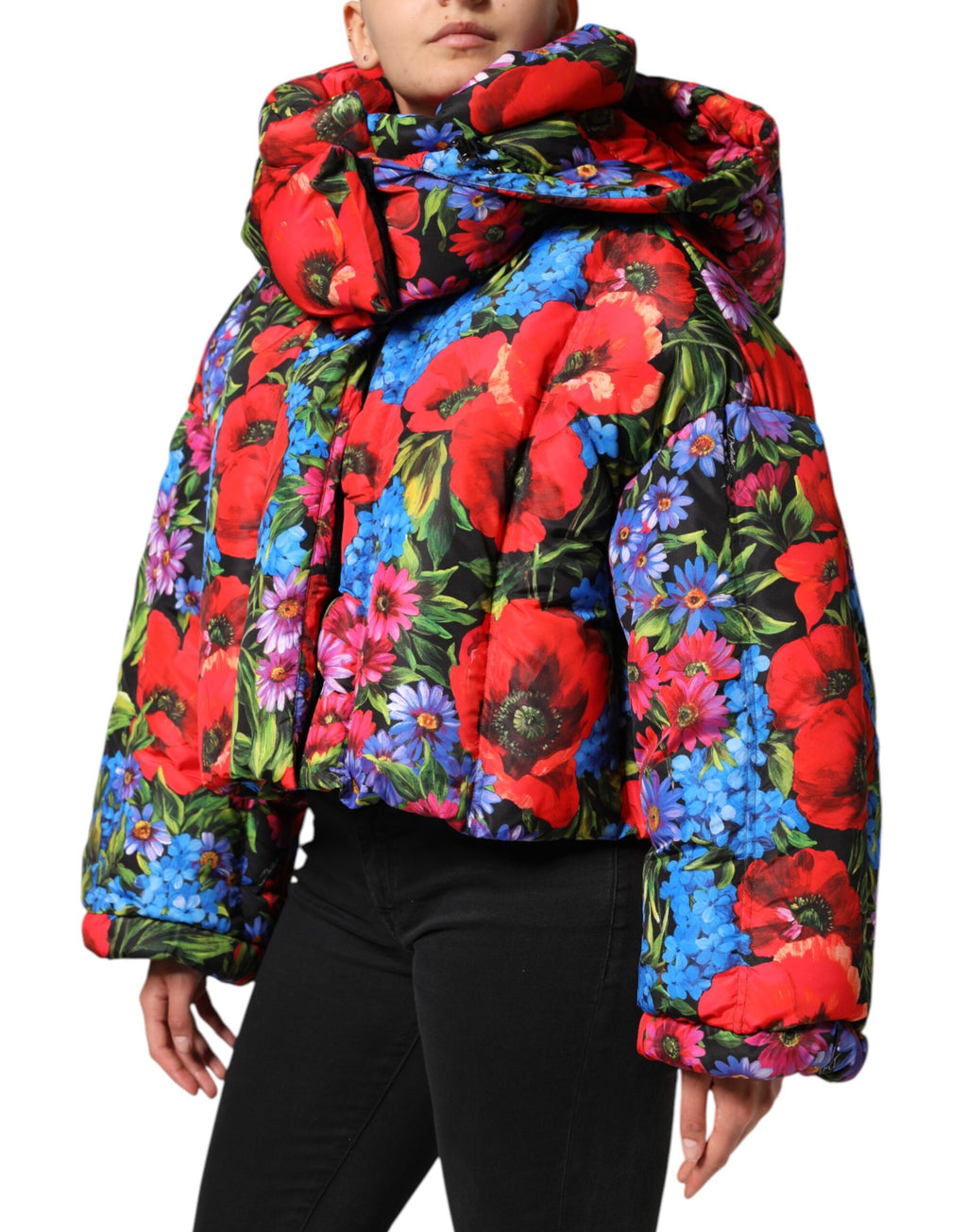 Dolce & Gabbana Multicolor Shell Jacket for Women detail view