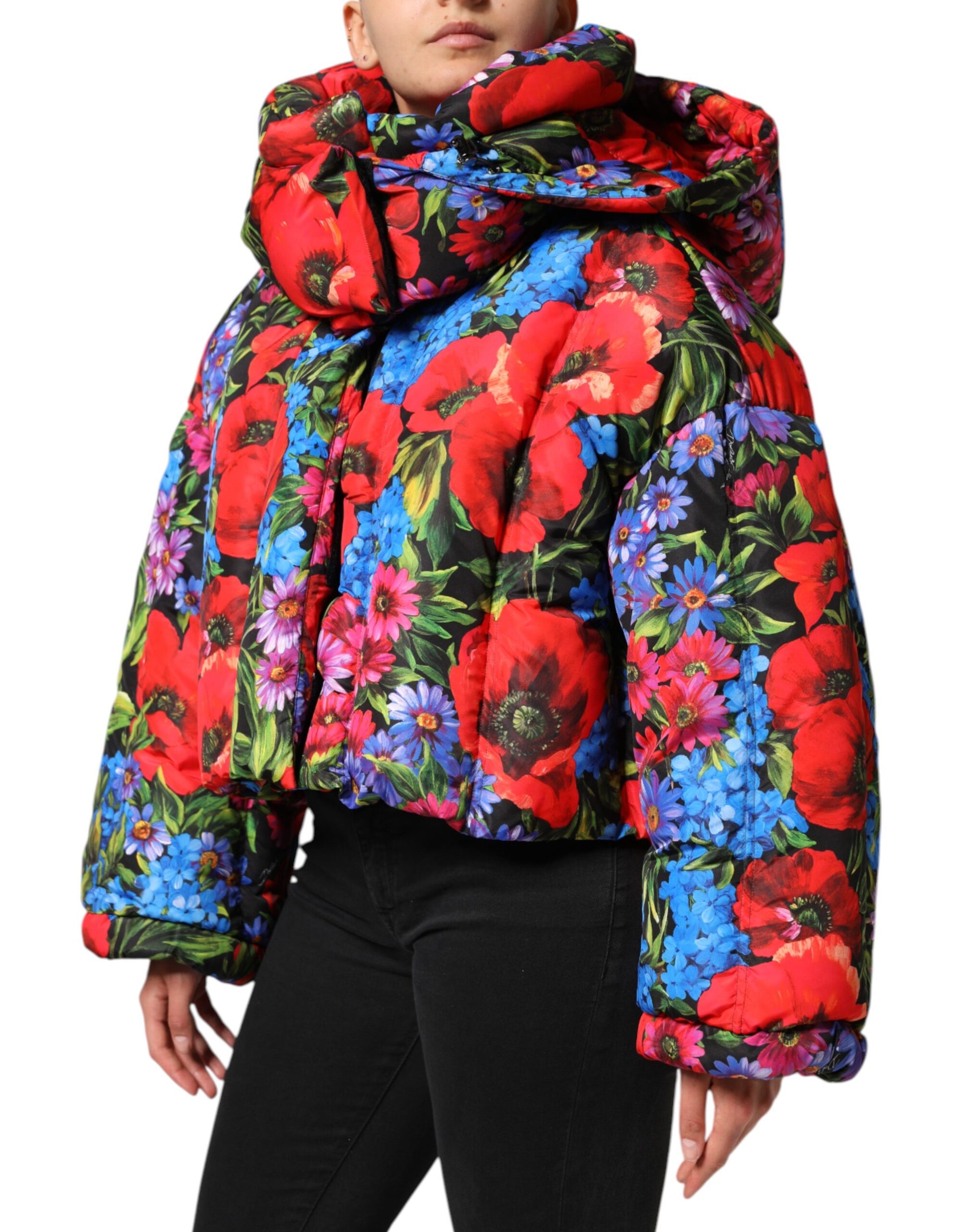 Dolce & Gabbana Multicolor Shell Jacket for Women detail view