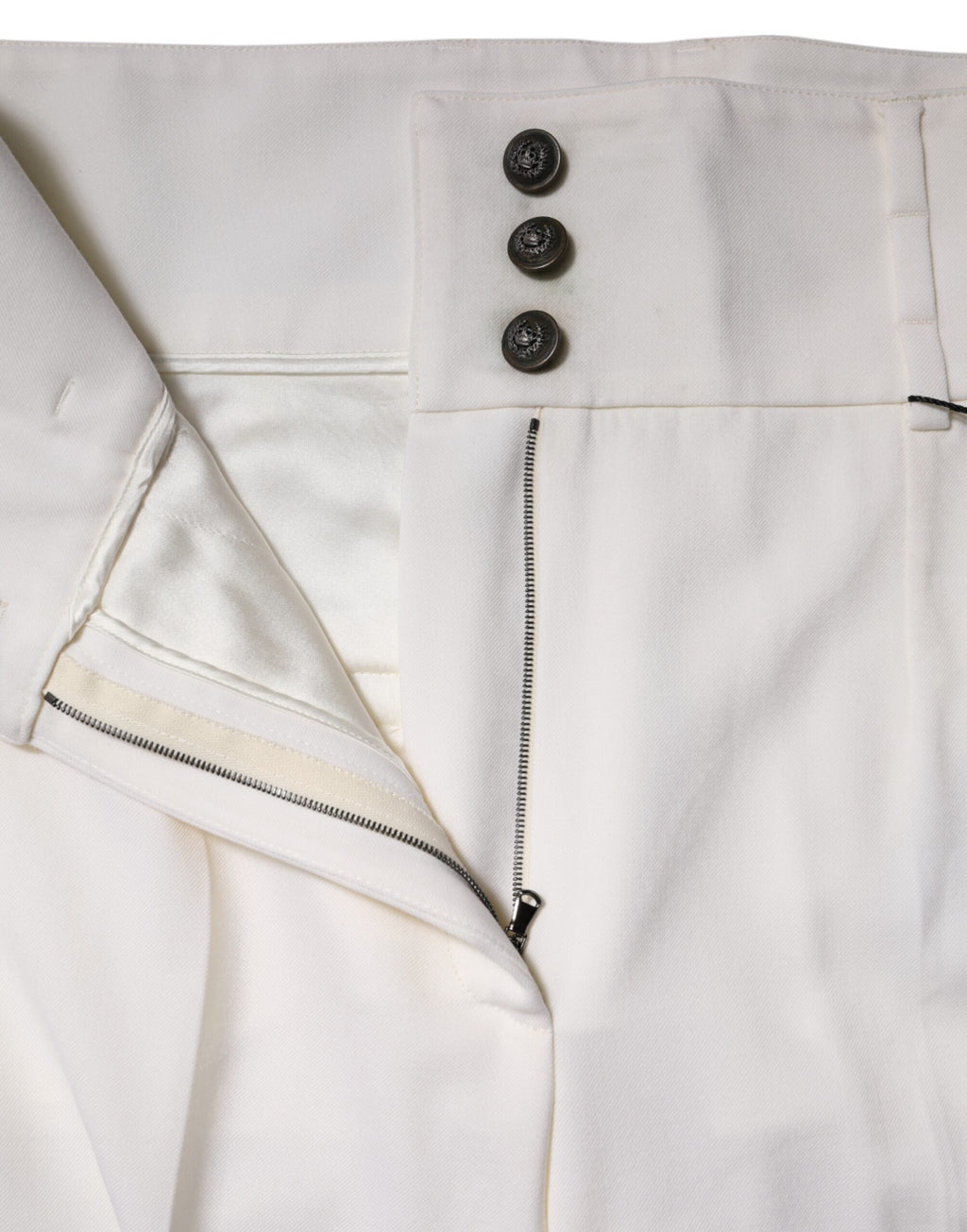 Dolce & Gabbana White Dress Pants for Women additional view