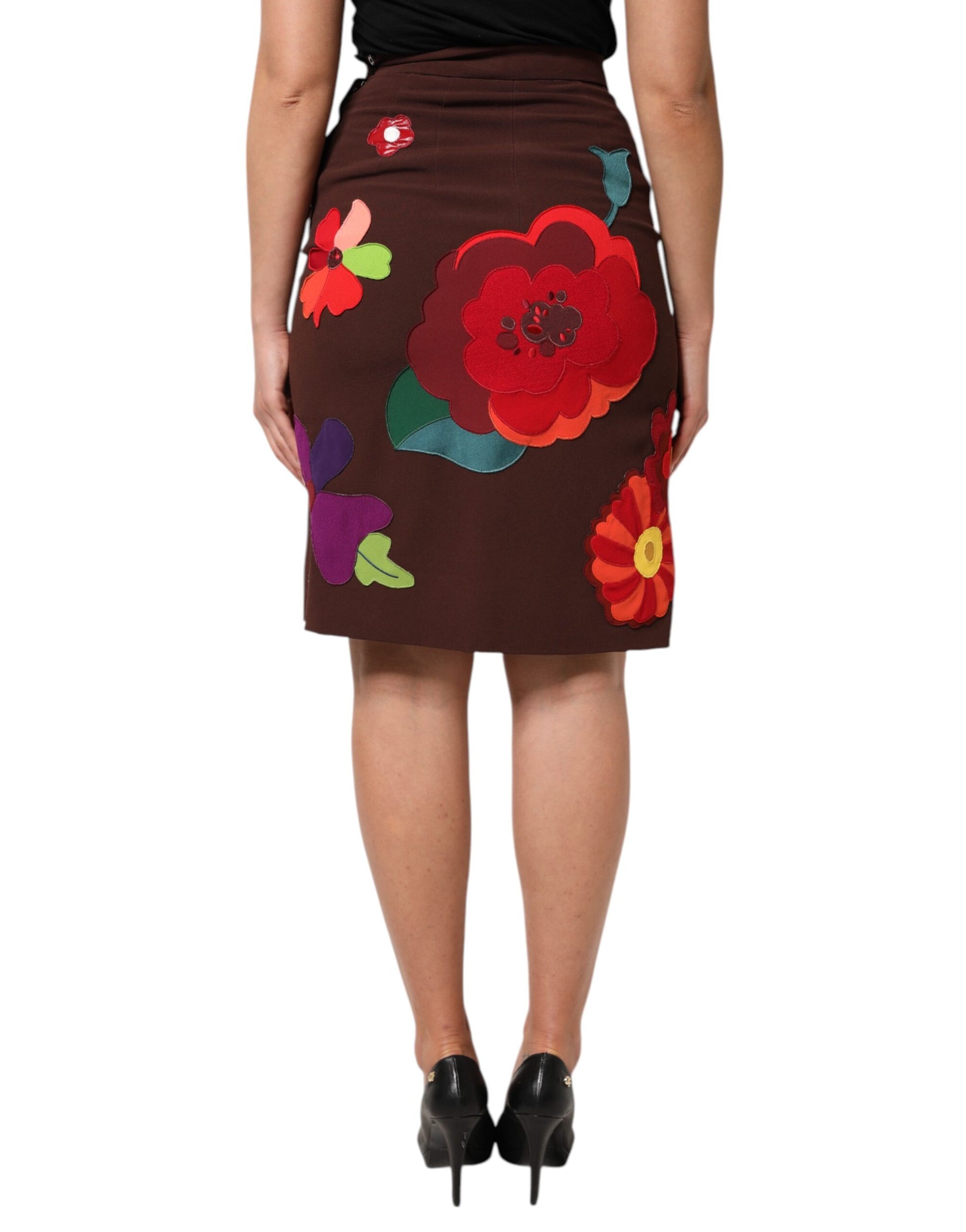 Dolce & Gabbana Brown Midi for Women side view