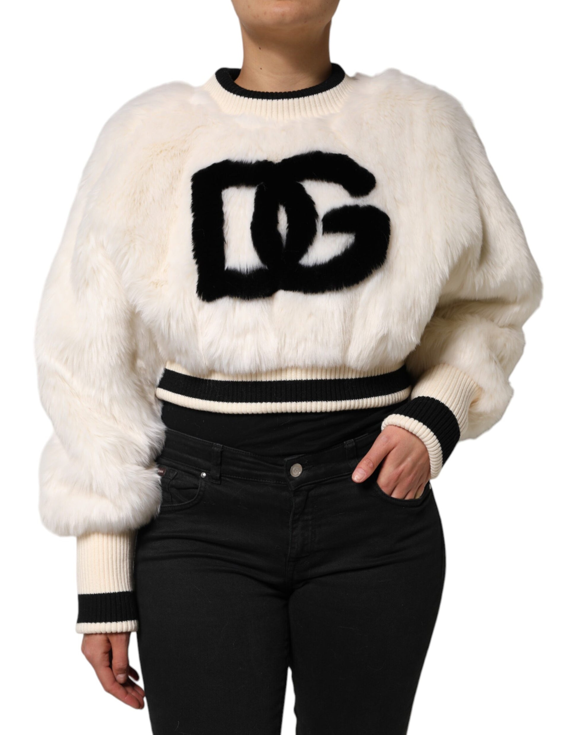 Dolce & Gabbana White Sweatshirt for Women