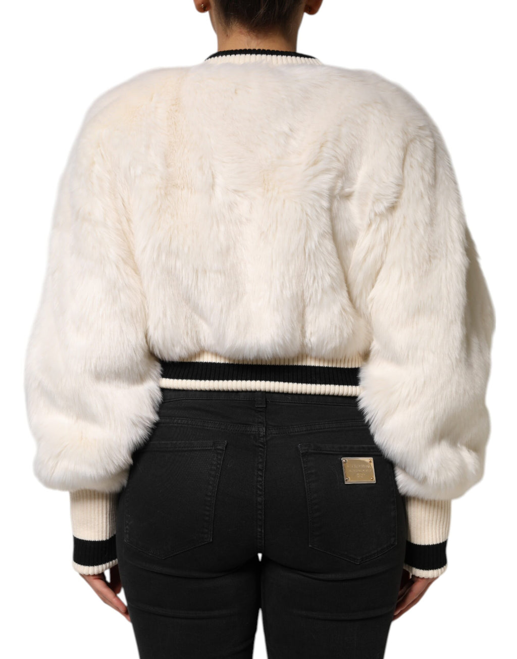 Dolce & Gabbana White Sweatshirt for Women side view