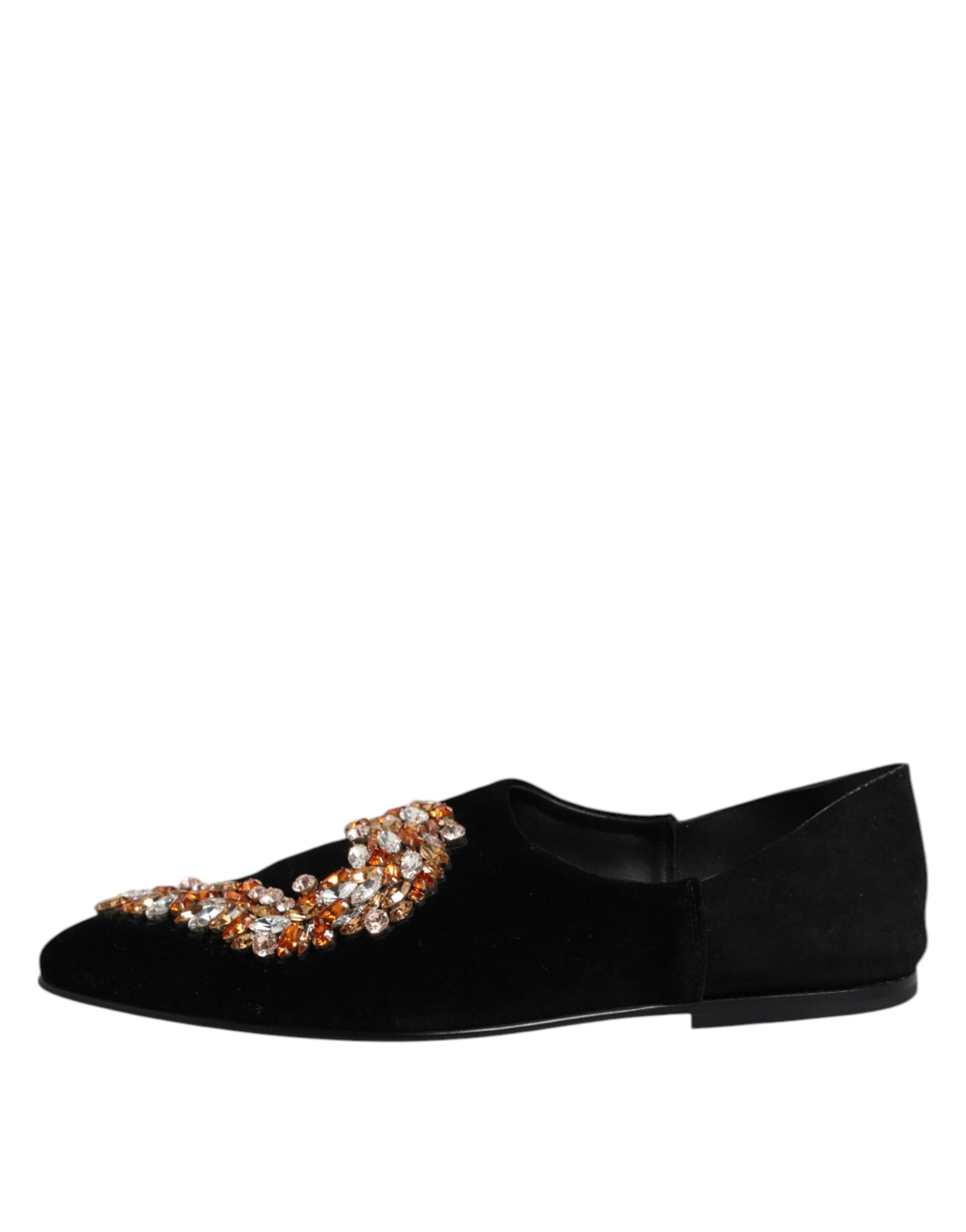 Dolce & Gabbana Black Slip On Loafers for Men additional view