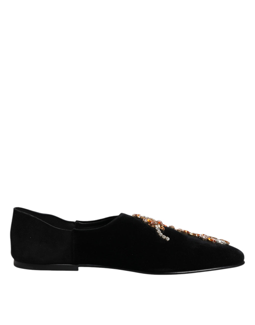 Dolce & Gabbana Black Slip On Loafers for Men