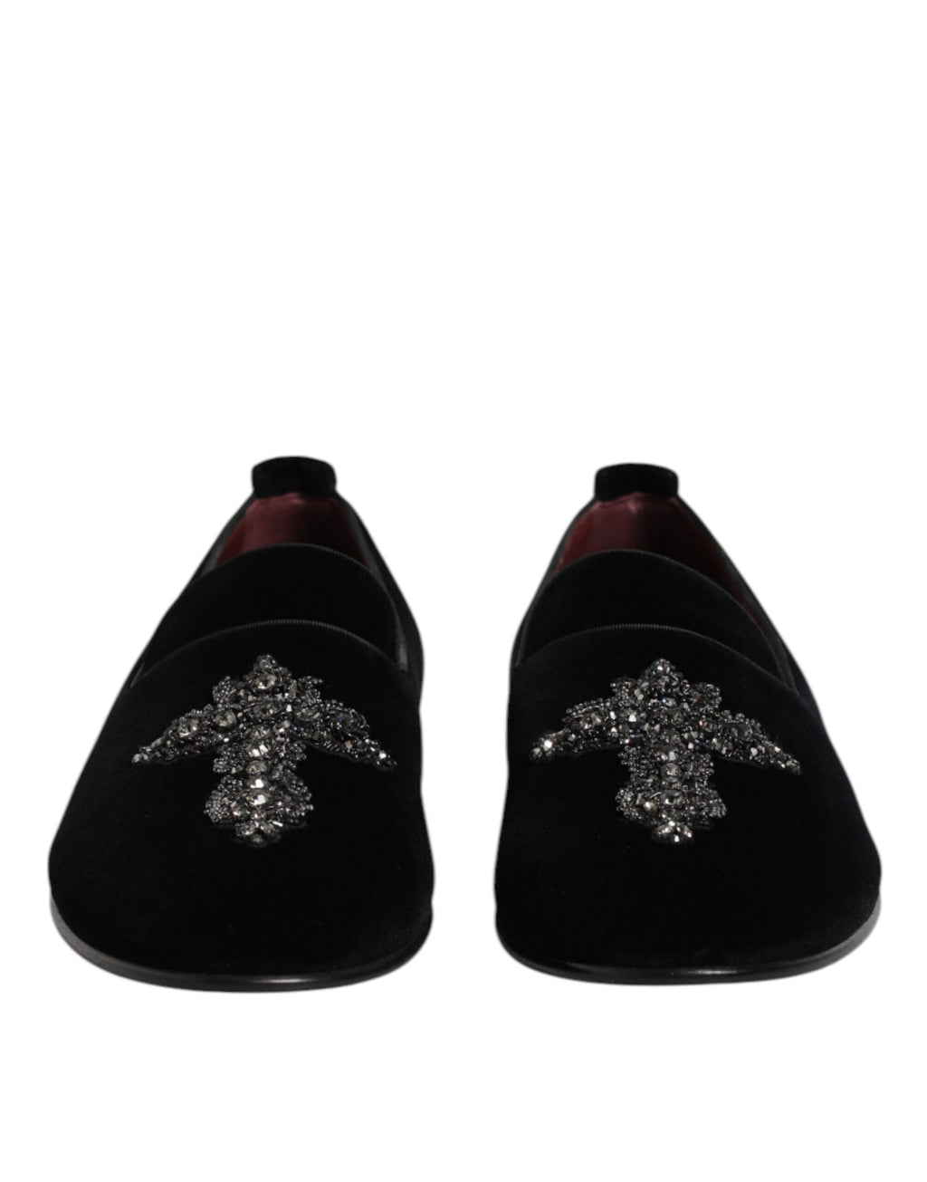Dolce & Gabbana Black Slip On Loafers for Men alternate view
