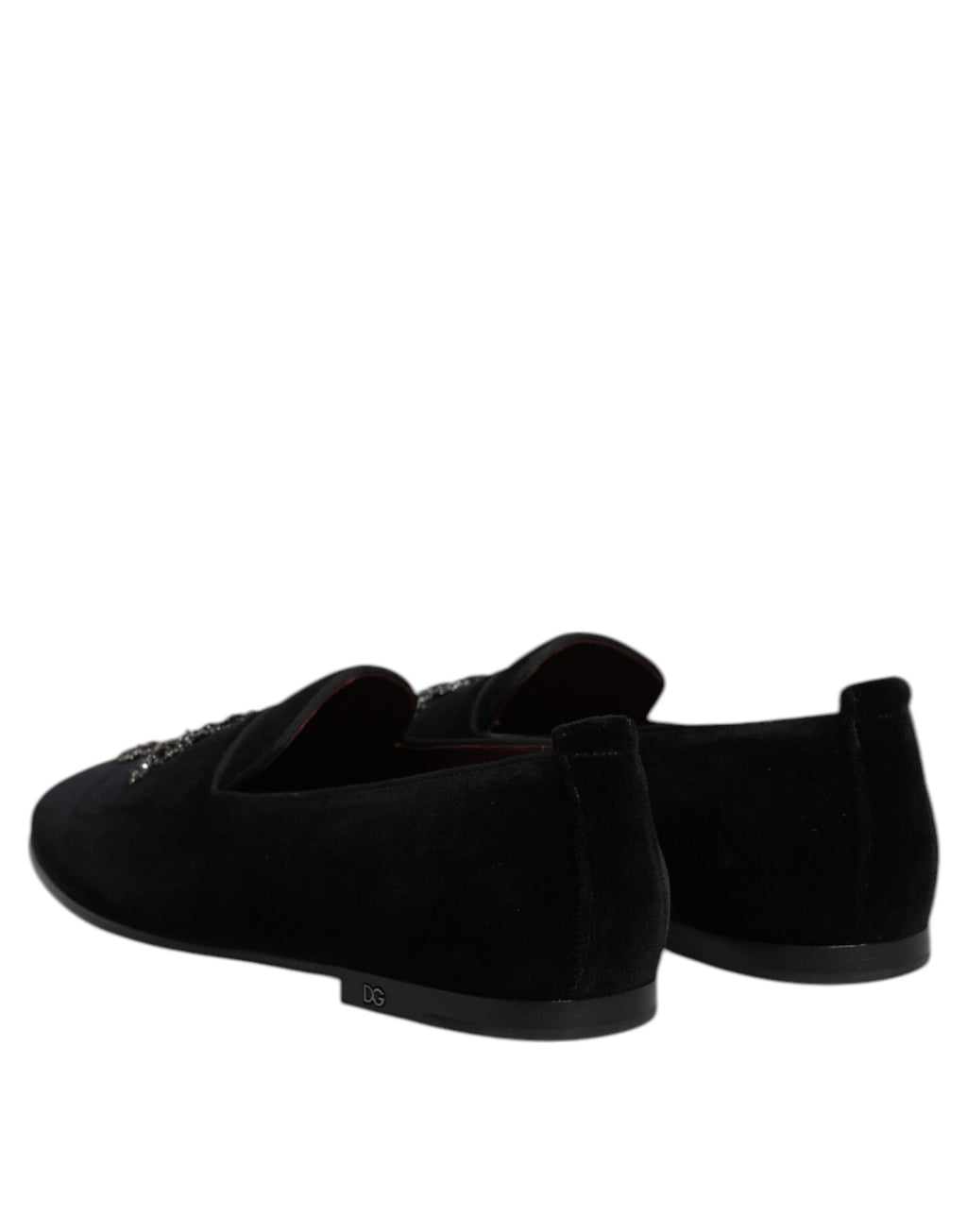 Dolce & Gabbana Black Slip On Loafers for Men additional view
