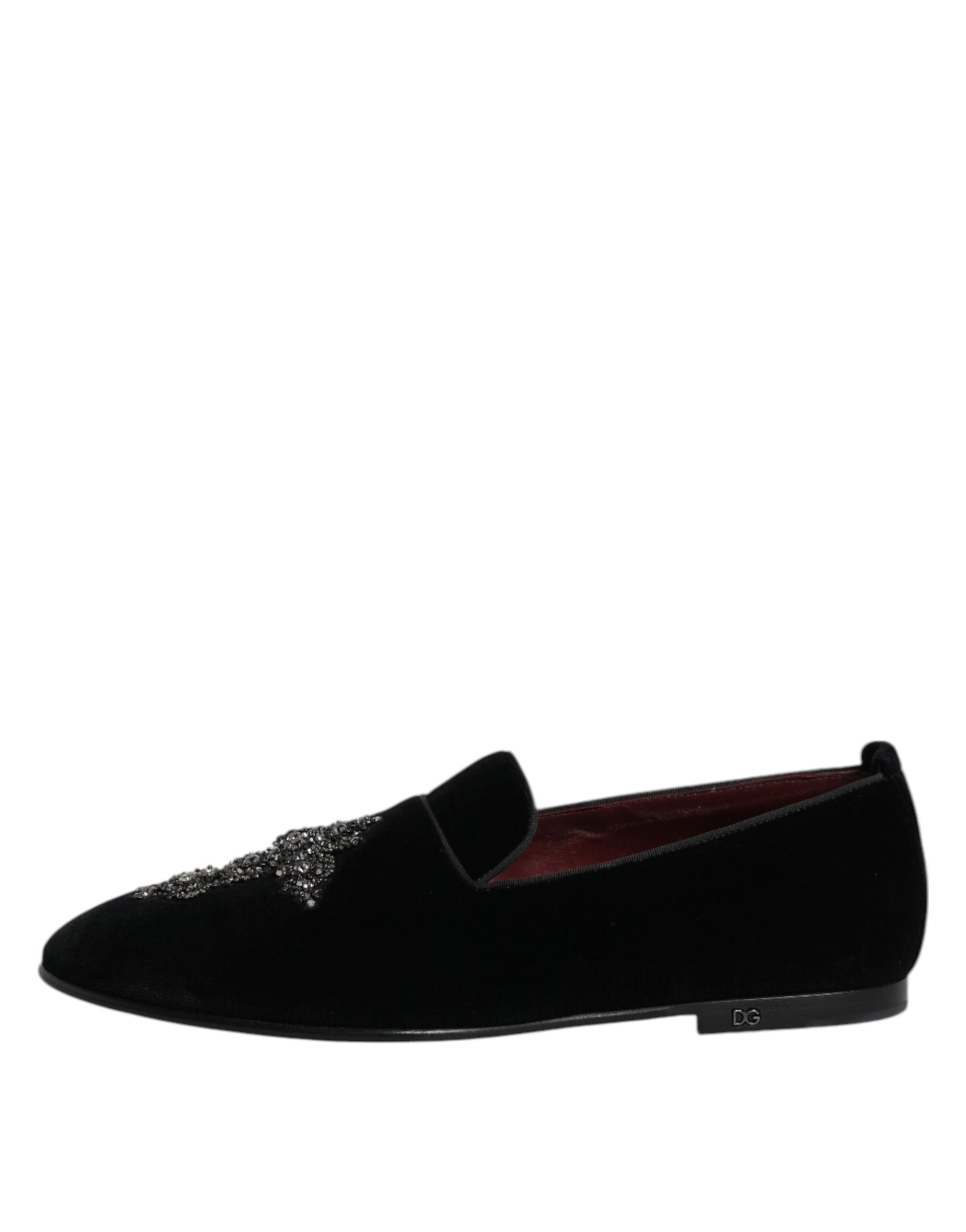 Dolce & Gabbana Black Slip On Loafers for Men additional view