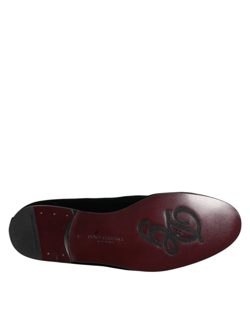Dolce & Gabbana Black Slip On Loafers for Men additional view