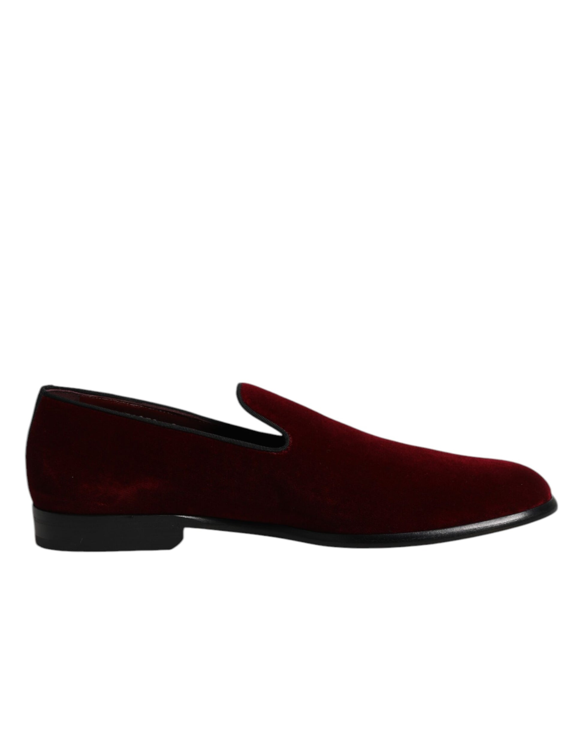 Dolce & Gabbana Red Slip On Loafers for Men additional view