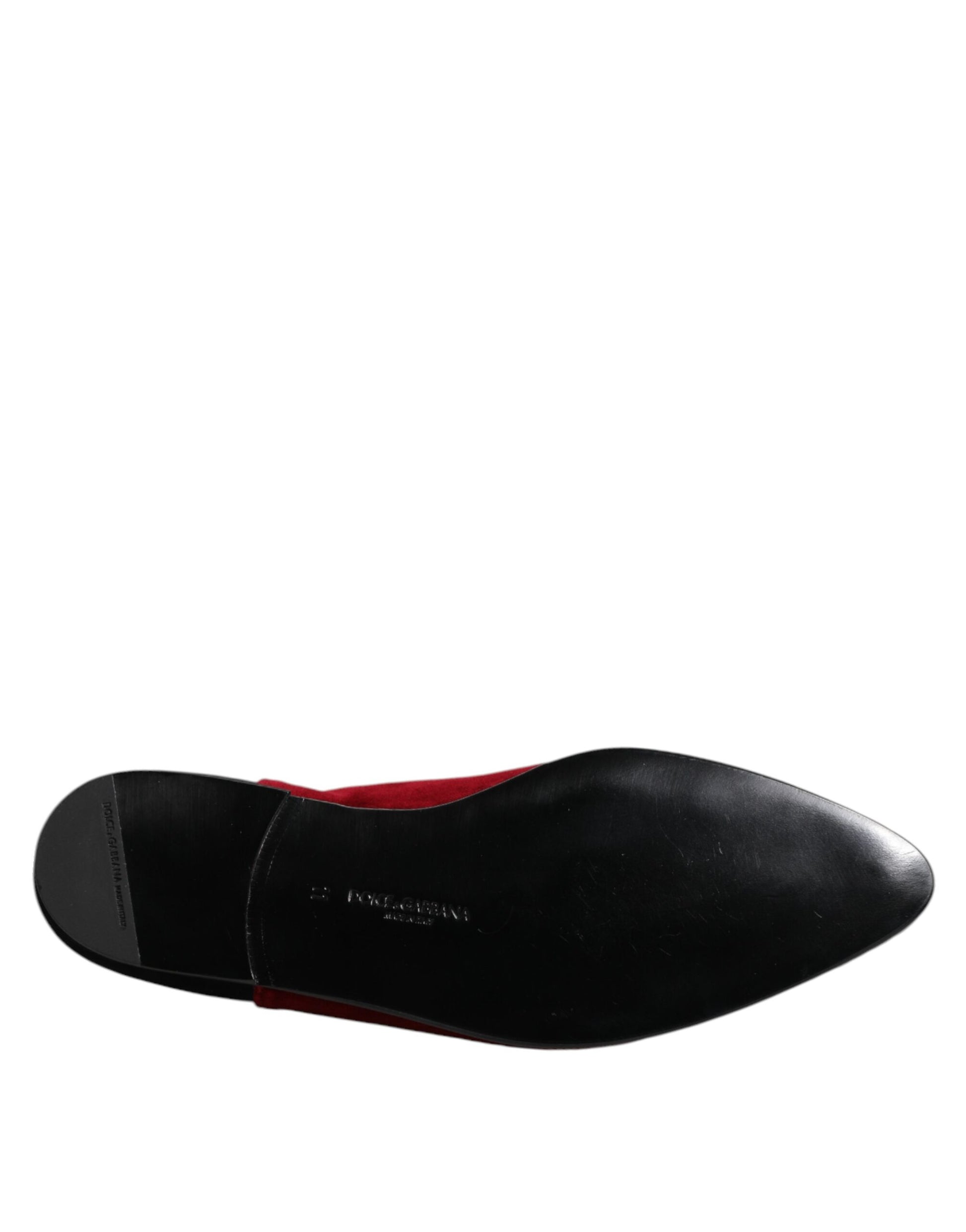 Dolce & Gabbana Black Slip On Loafers for Men additional view