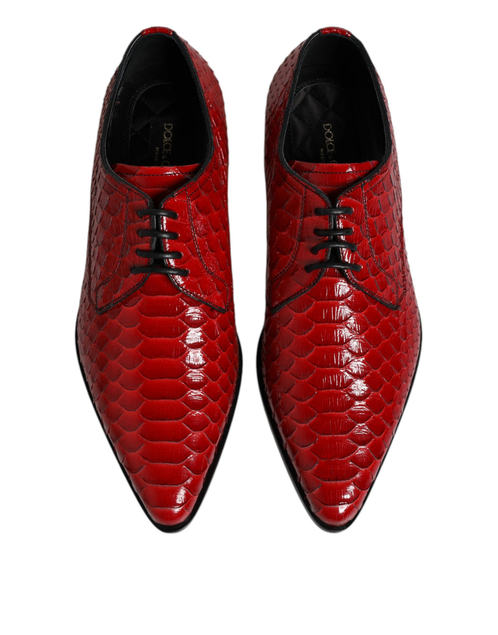 Dolce & Gabbana Red Oxfords And Derbies for Men detail view