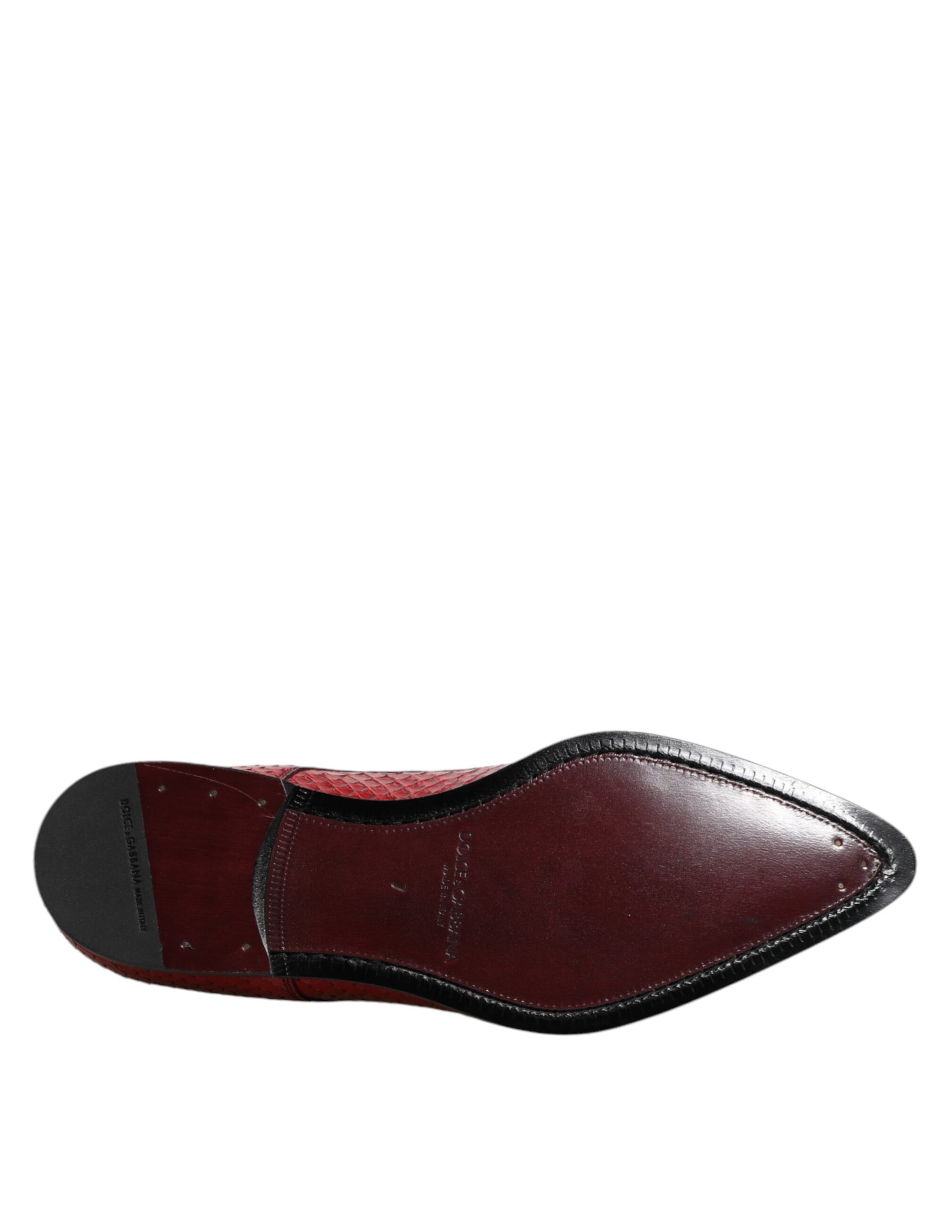 Dolce & Gabbana Red Oxfords And Derbies for Men additional view