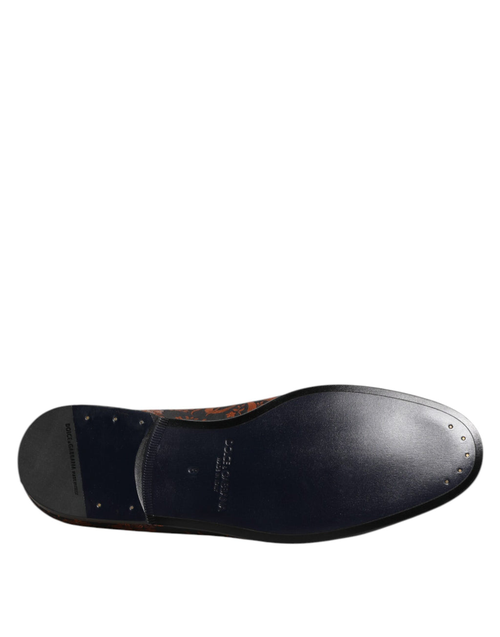 Dolce & Gabbana Black Slip On Loafers for Men additional view