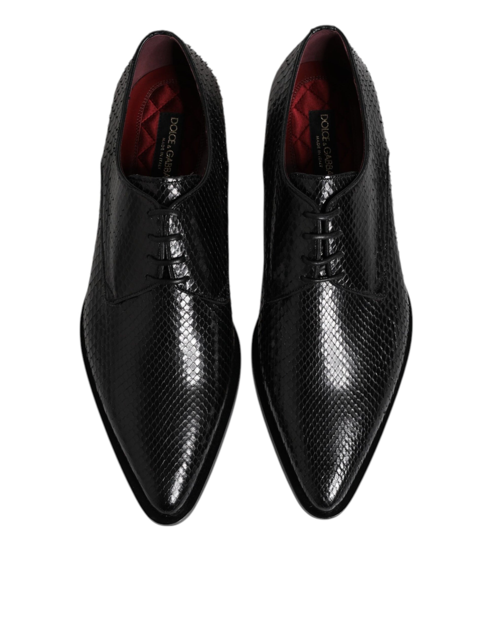Dolce & Gabbana Black Oxfords And Derbies for Men detail view