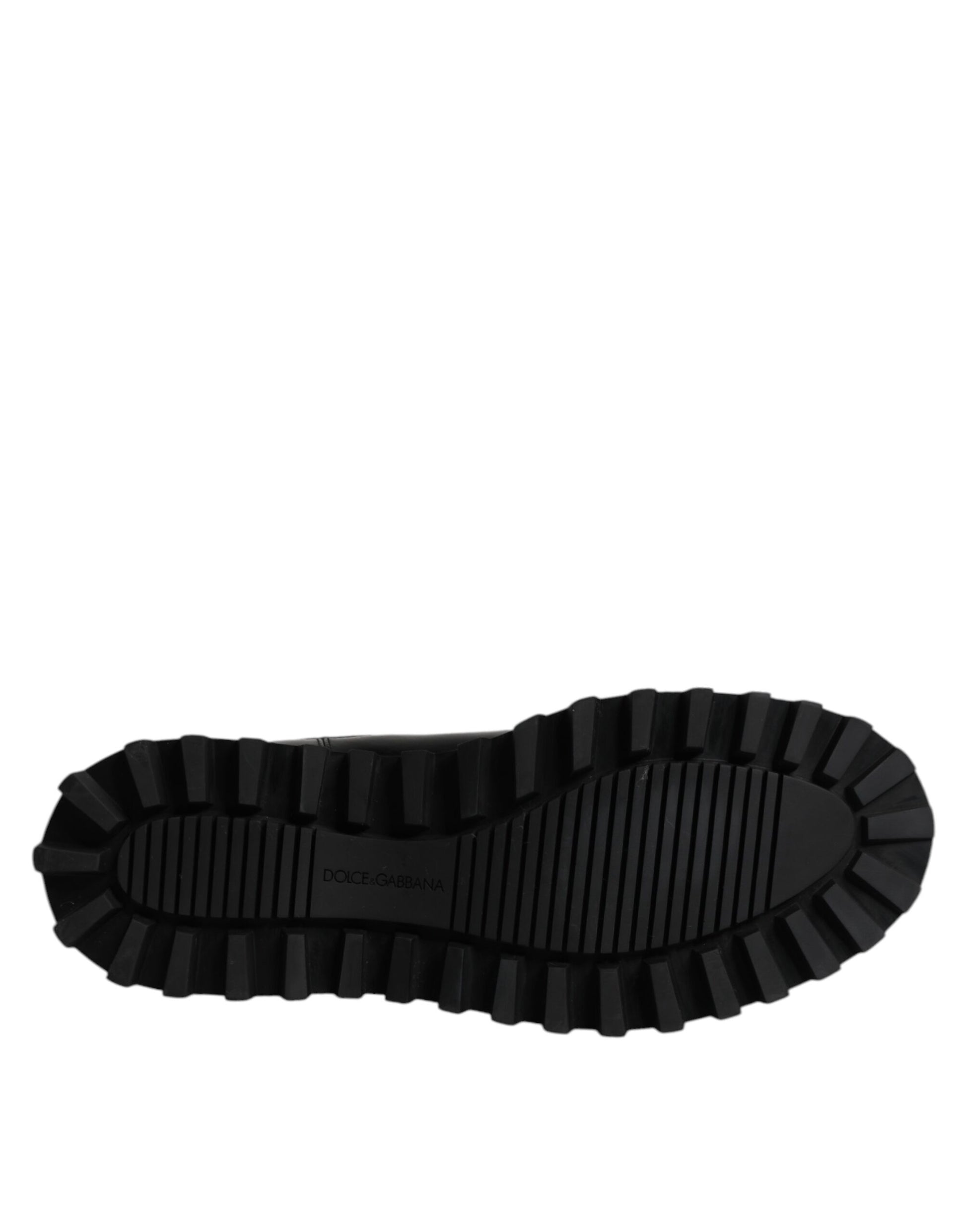 Bottes Chelsea pour homme Dolce & Gabbana noires à ceinture et logo DG