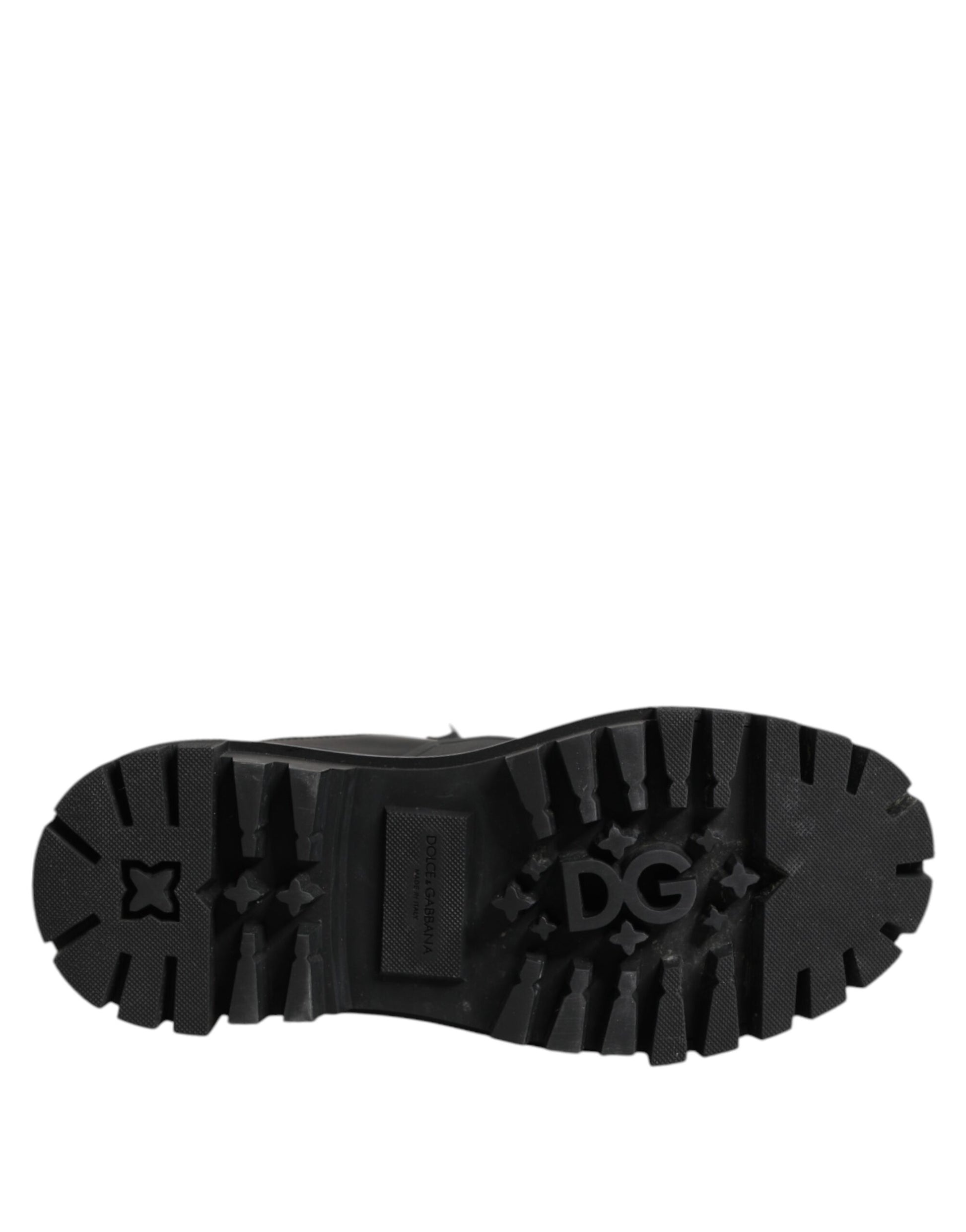 Dolce & Gabbana Black Lace Up Boots for Women additional view
