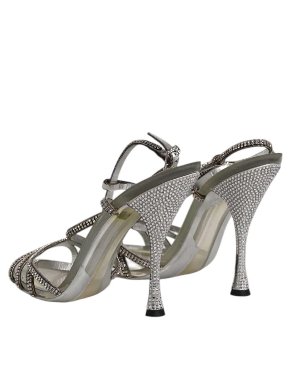 Dolce & Gabbana Silver Stiletto Heels for Women additional view