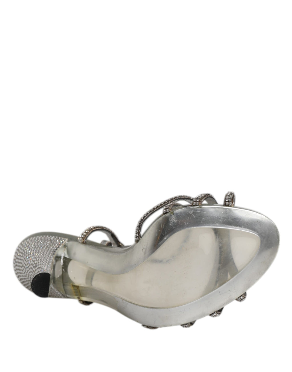 Dolce & Gabbana Silver Stiletto Heels for Women additional view