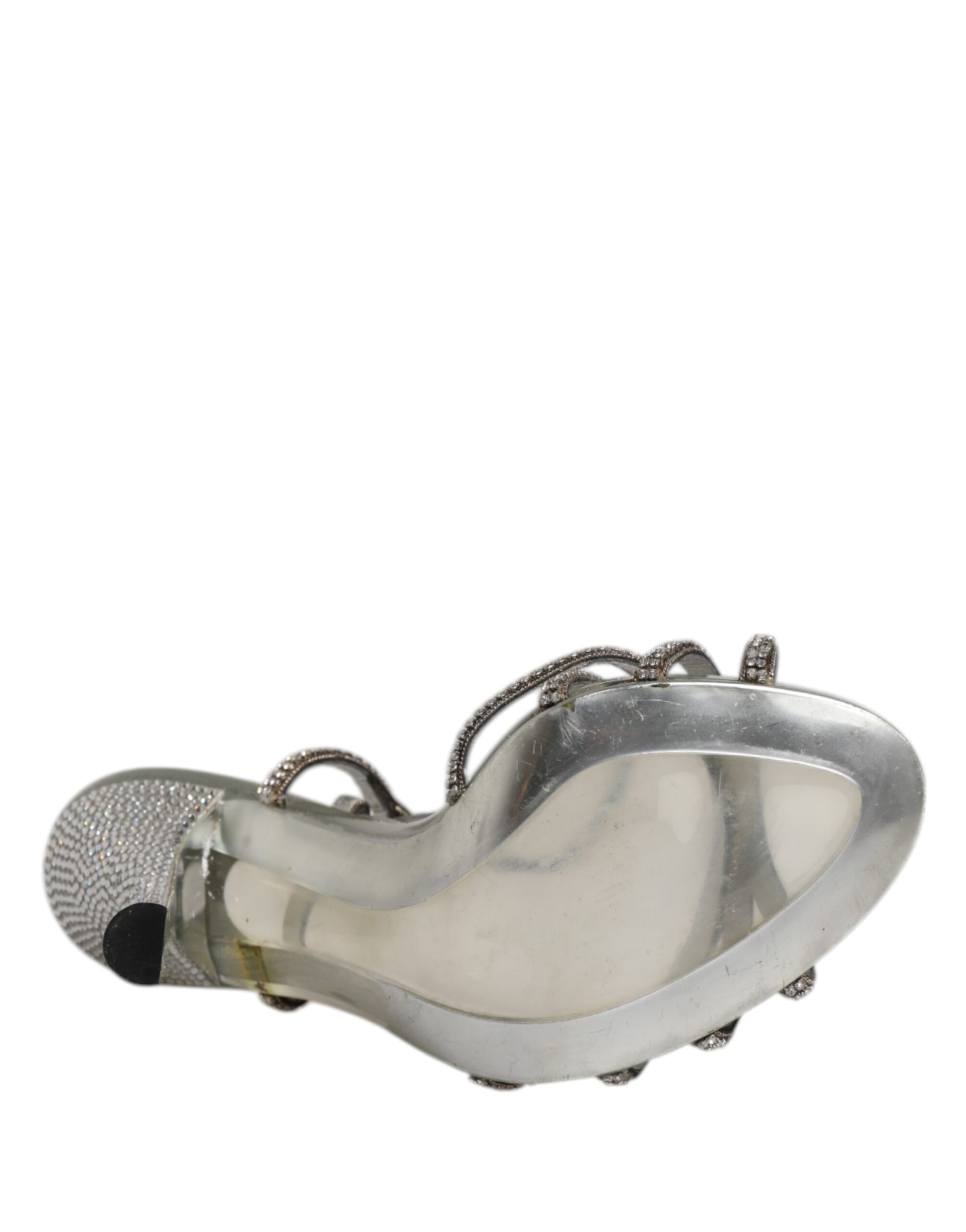 Dolce & Gabbana Silver Stiletto Heels for Women additional view