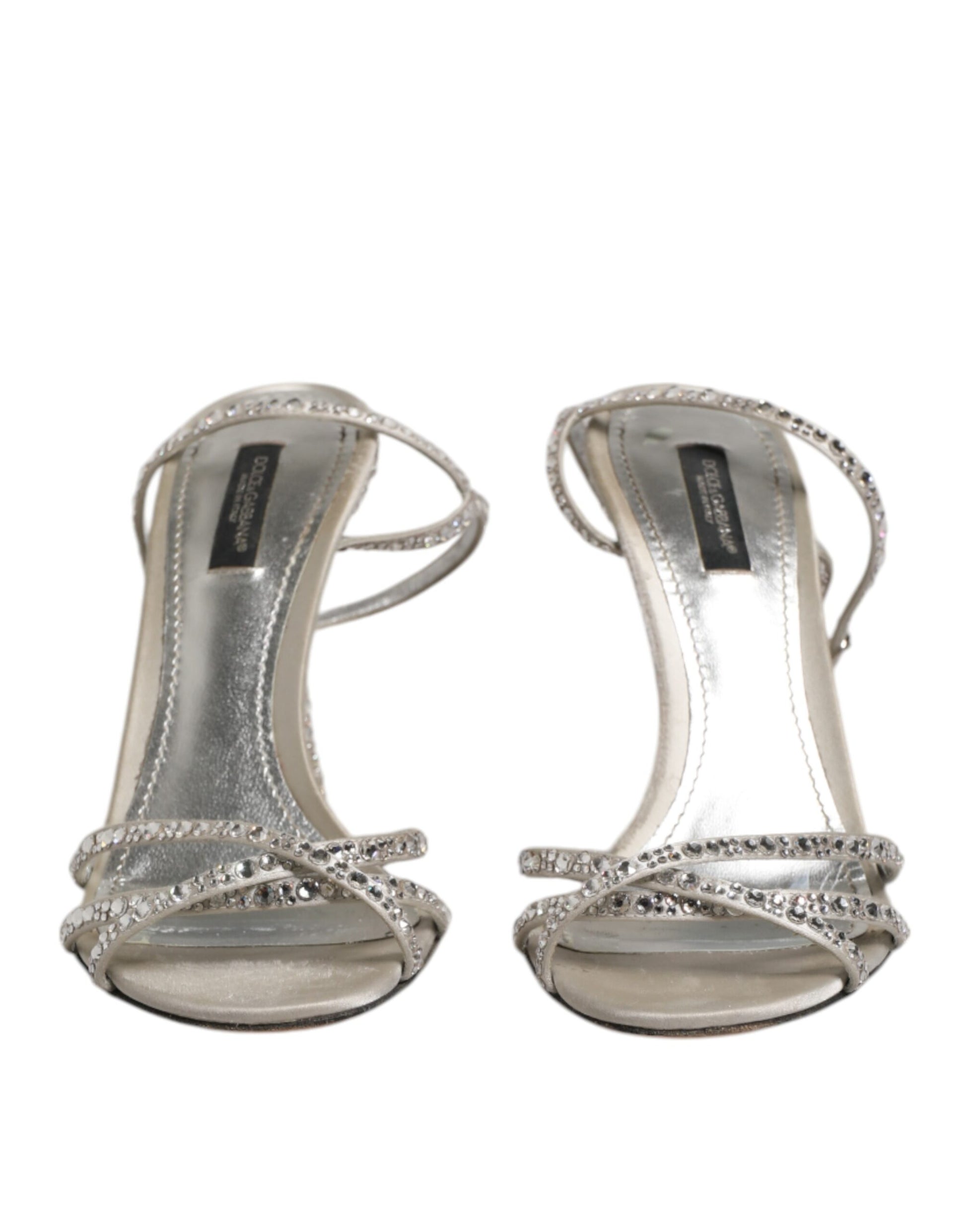 Dolce & Gabbana Silver Stiletto Heels for Women alternate view