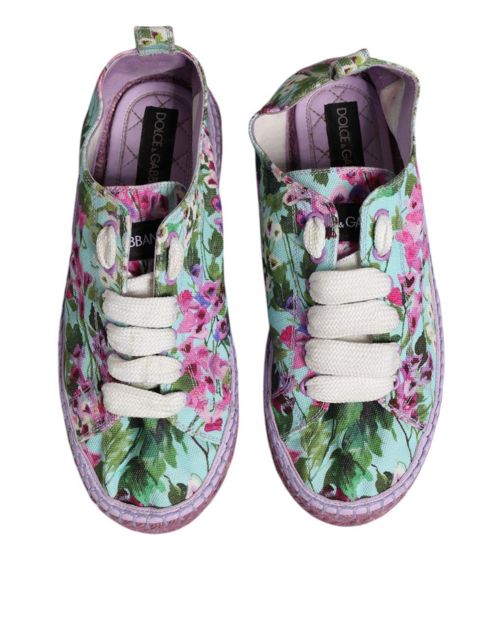 Dolce & Gabbana Multicolor Low Top Sneakers for Women detail view