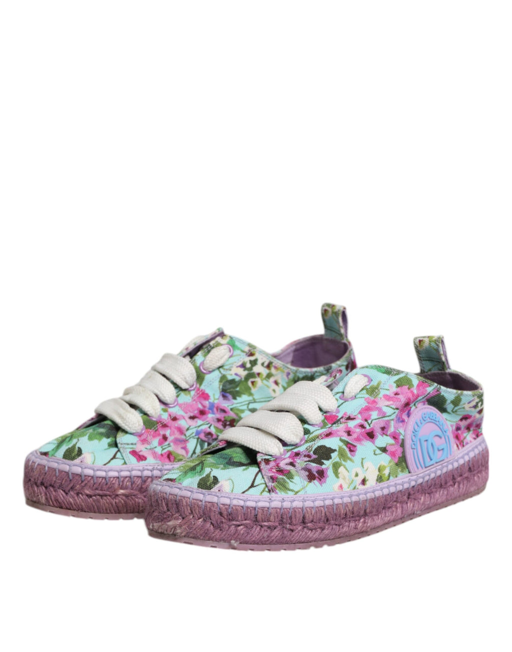 Dolce & Gabbana Multicolor Low Top Sneakers for Women side view