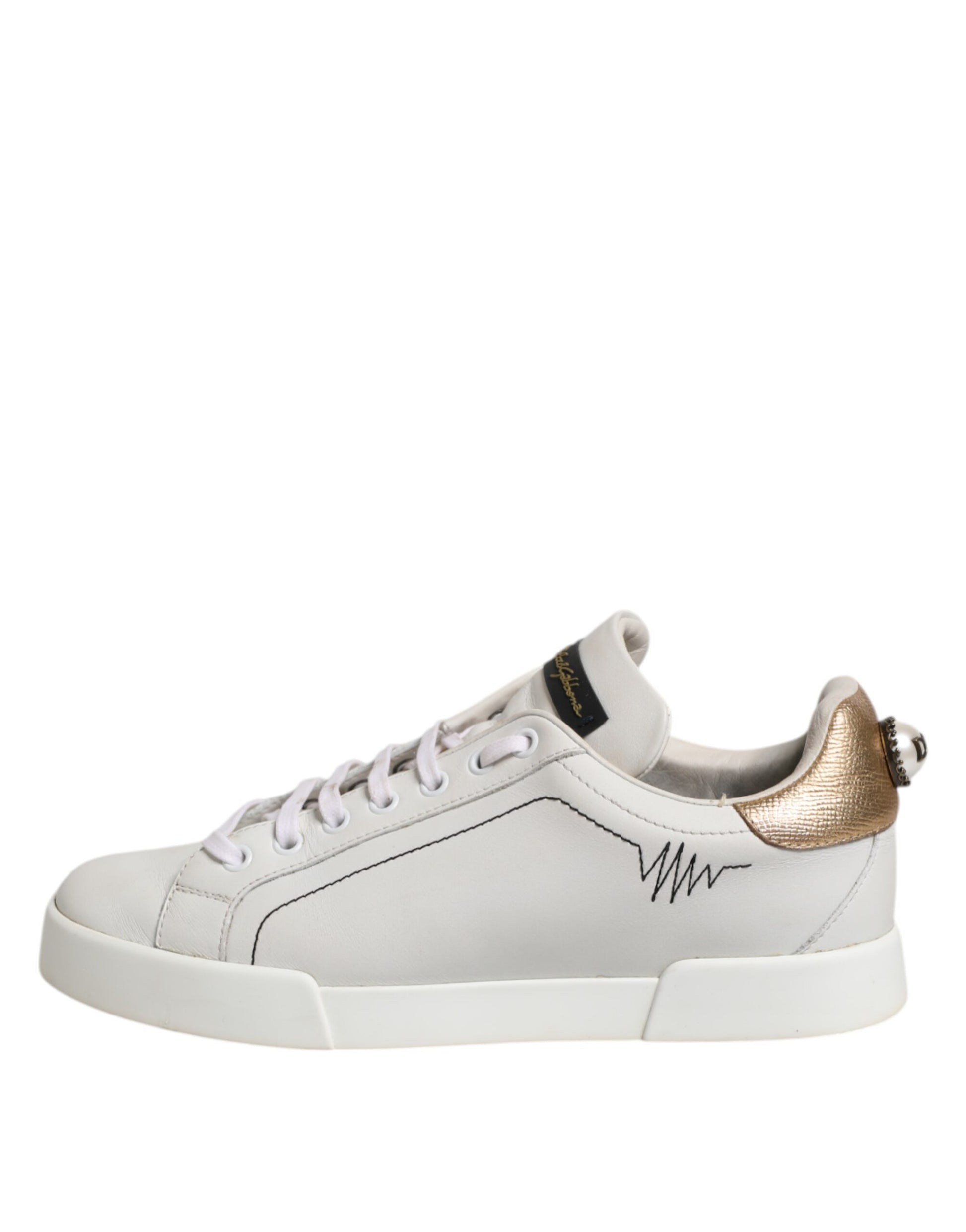 Dolce & Gabbana White Low Top Sneakers for Women additional view