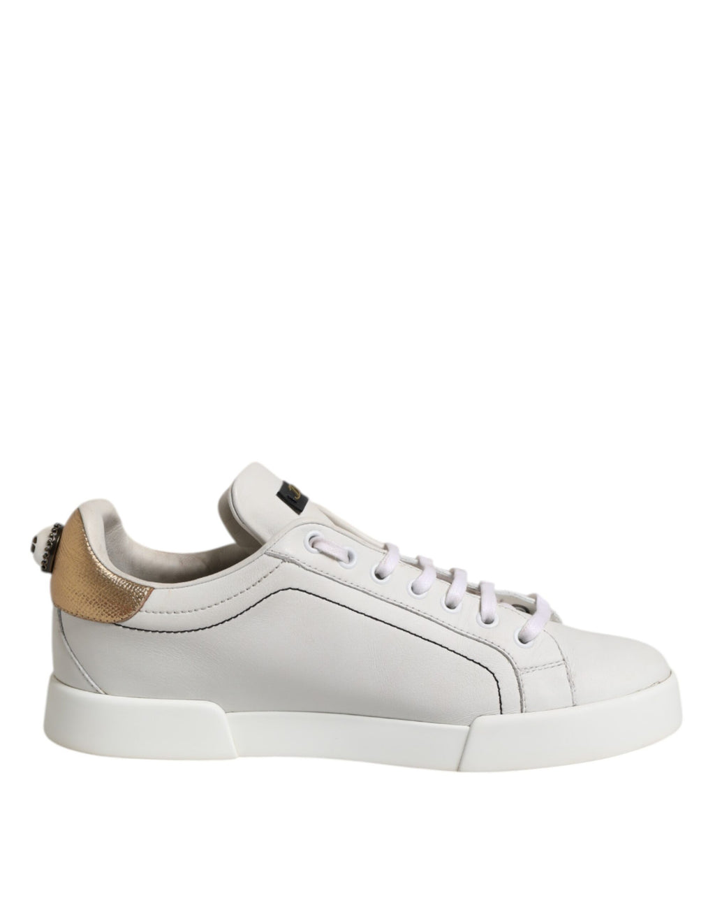 Dolce & Gabbana White Low Top Sneakers for Women