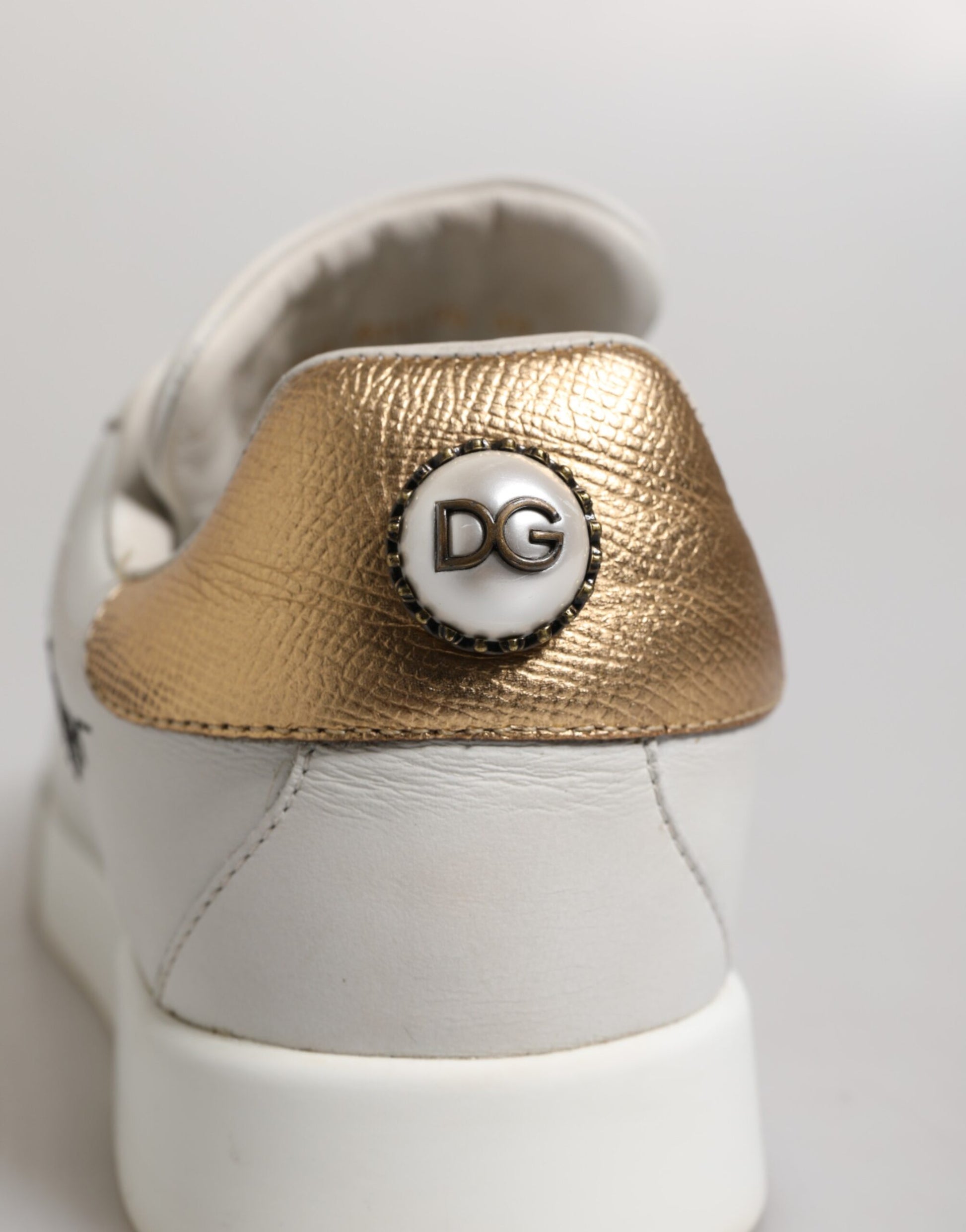 Dolce & Gabbana White Low Top Sneakers for Women additional view