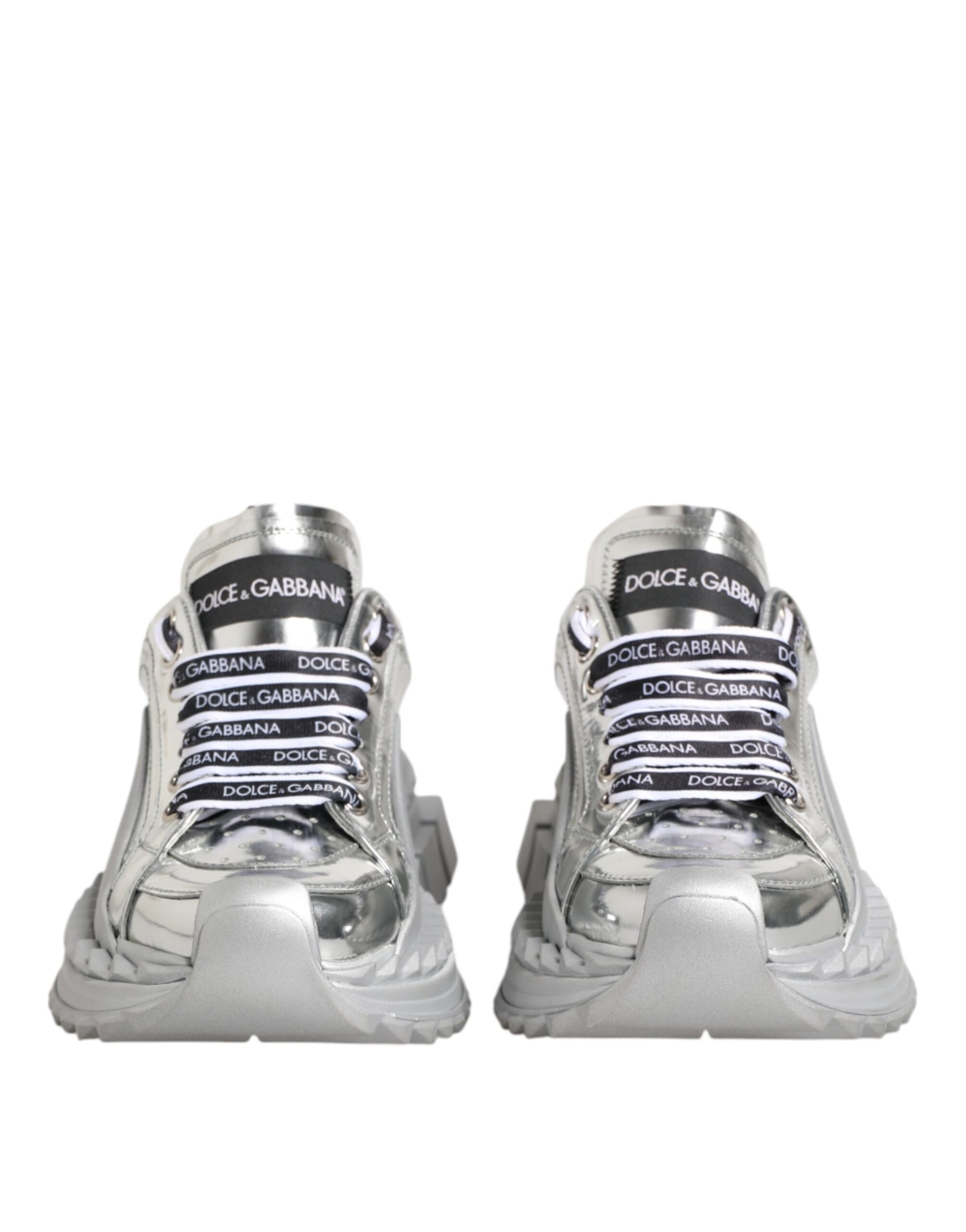 Dolce & Gabbana Silver Low Top Sneakers for Women alternate view