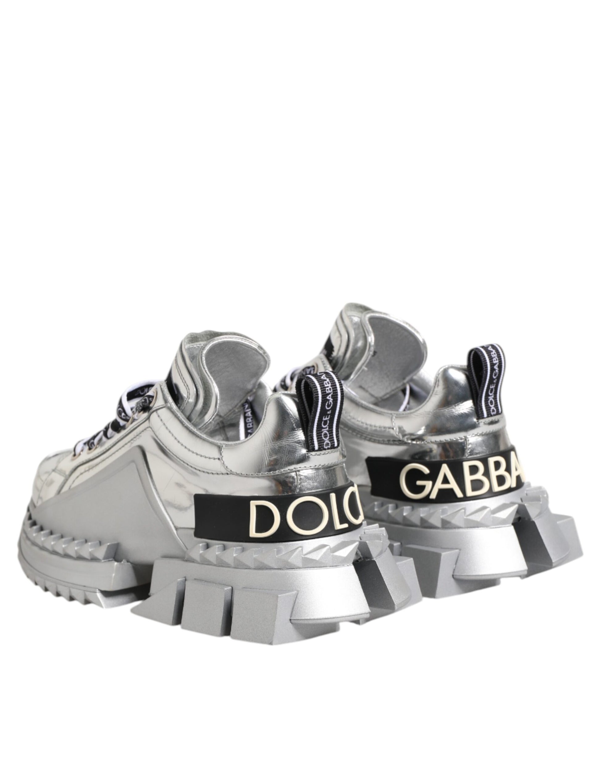 Dolce & Gabbana Silver Low Top Sneakers for Women additional view