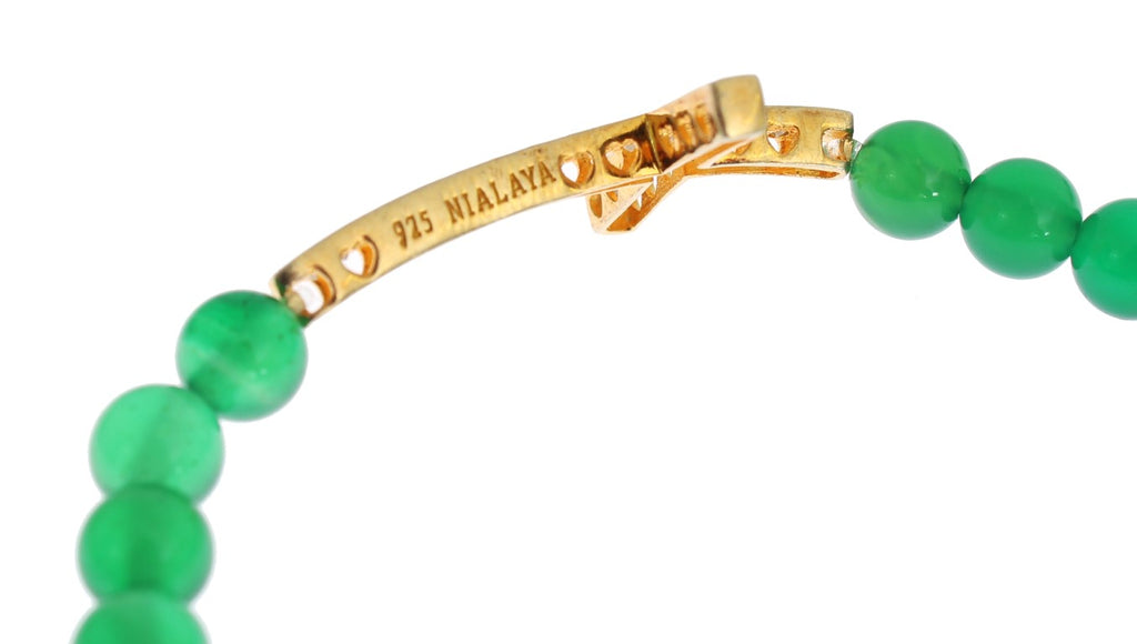 Nialaya Green Bracelets for Women side view