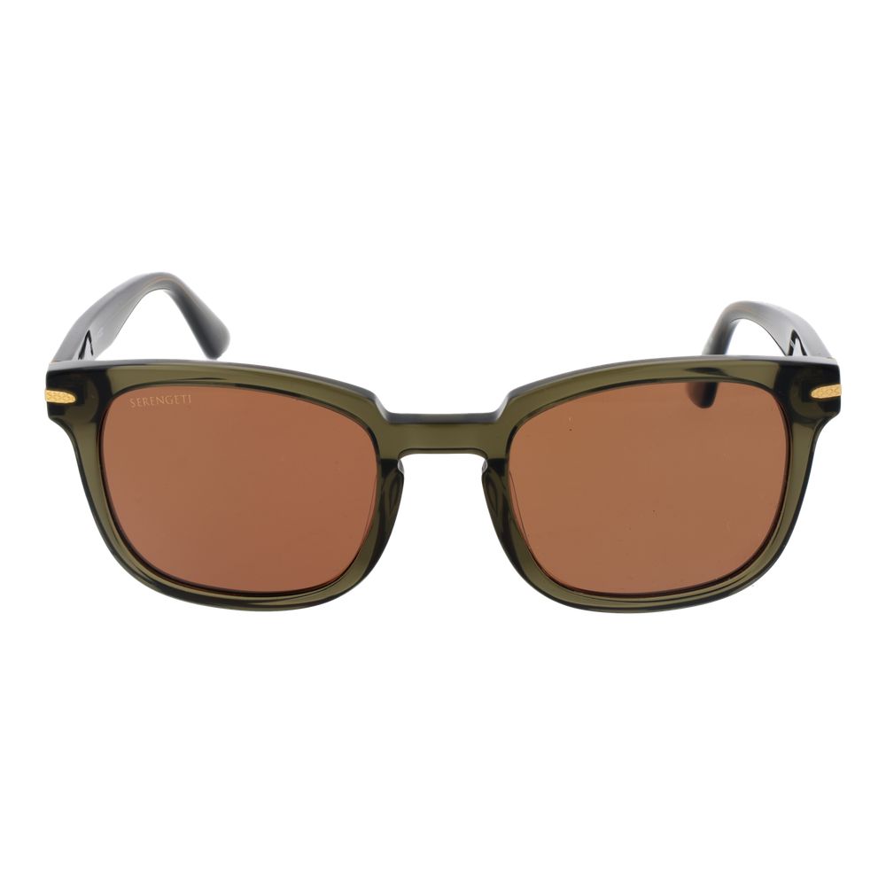 Grüne Unisex-Sonnenbrille Serengeti