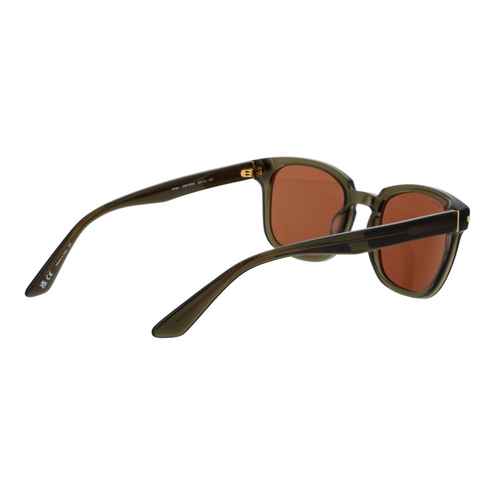 Grüne Unisex-Sonnenbrille Serengeti