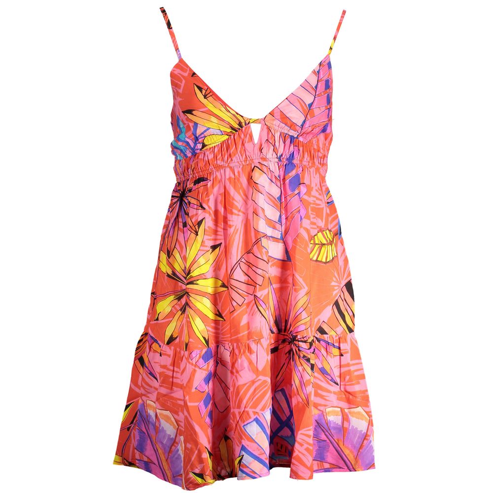 Desigual Red Casual Dress for Women alternate view