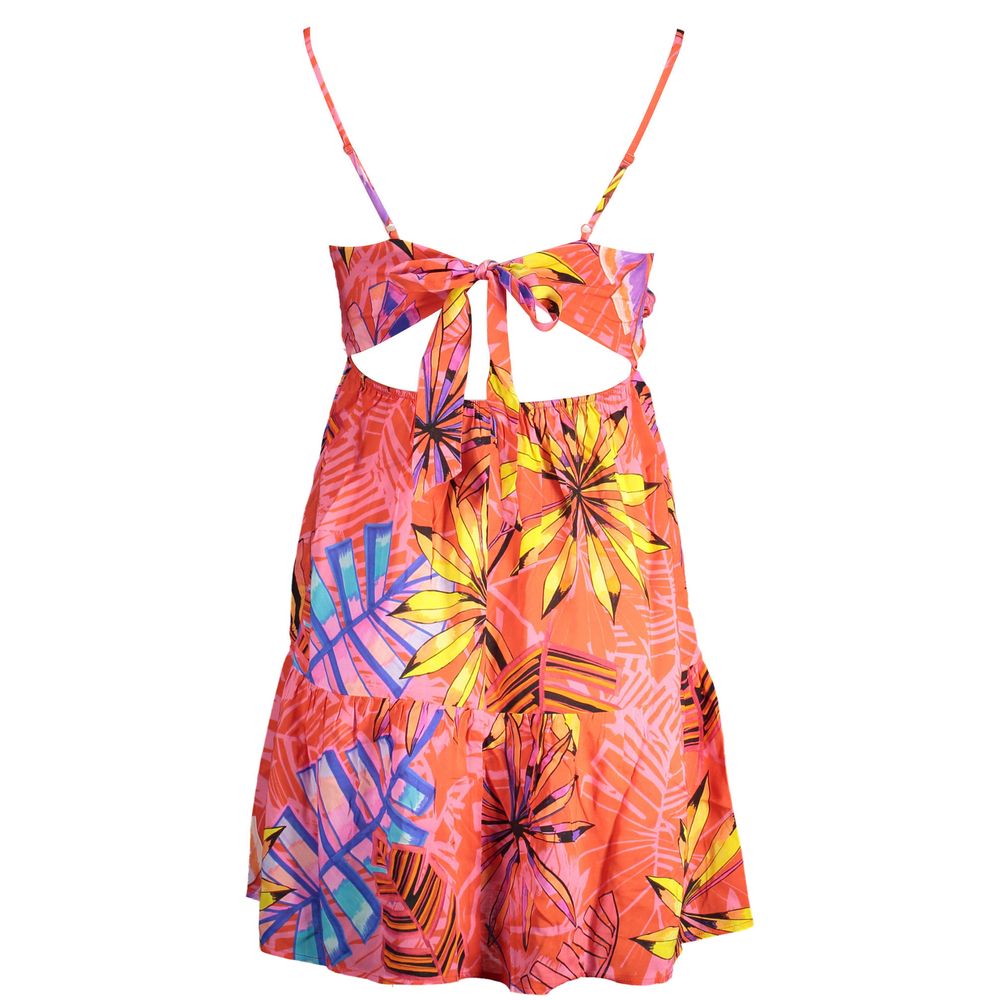 Desigual Red Casual Dress for Women detail view