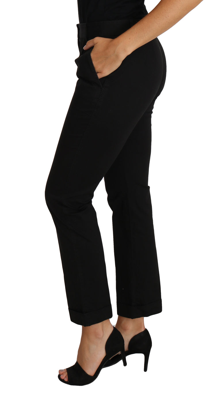 Dolce & Gabbana Black Dress Pants for Women detail view