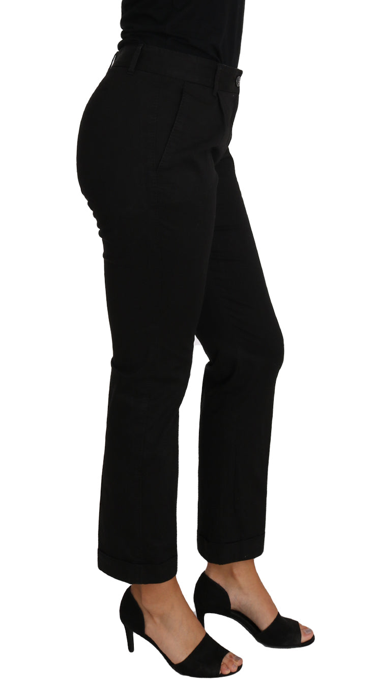 Dolce & Gabbana Black Dress Pants for Women side view