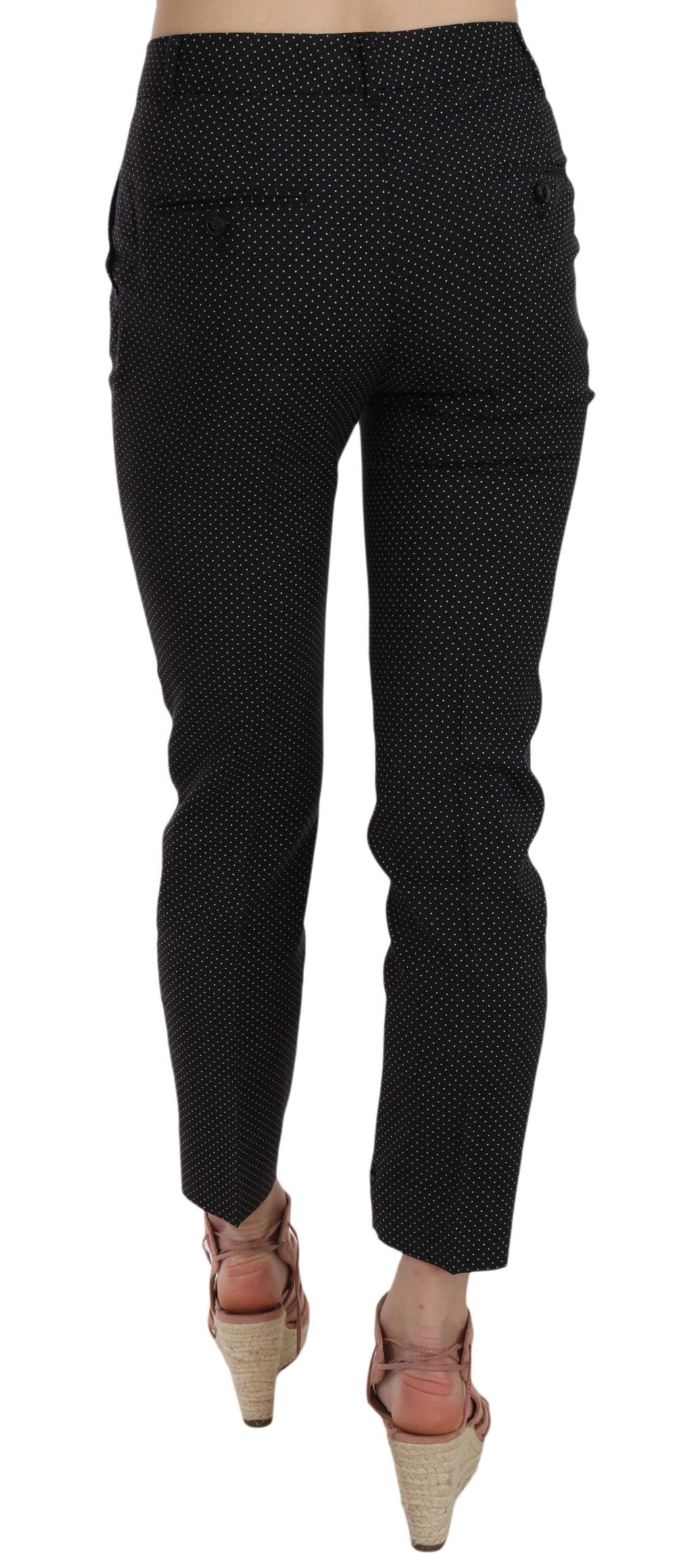 Dolce & Gabbana Black Cropped Pants for Women alternate view