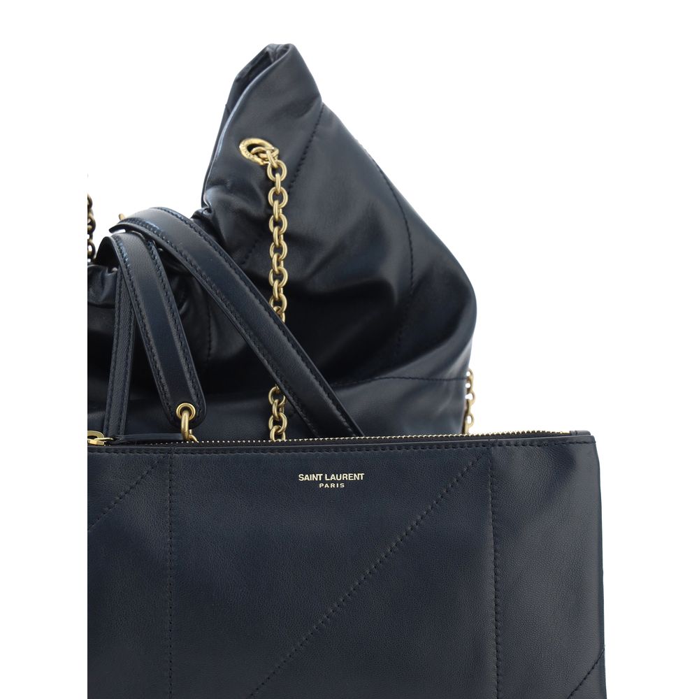 Saint Laurent Black Shoulder Bag for Women side view
