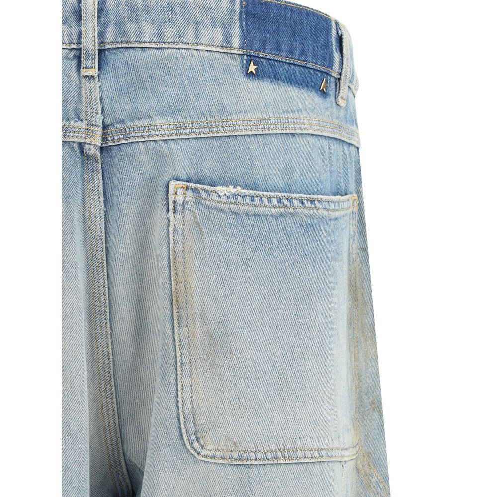 Golden Goose Blue Jeans for Men side view