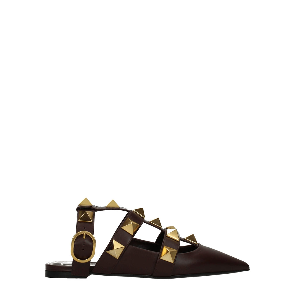 Valentino Garavani Brown Flat for Women