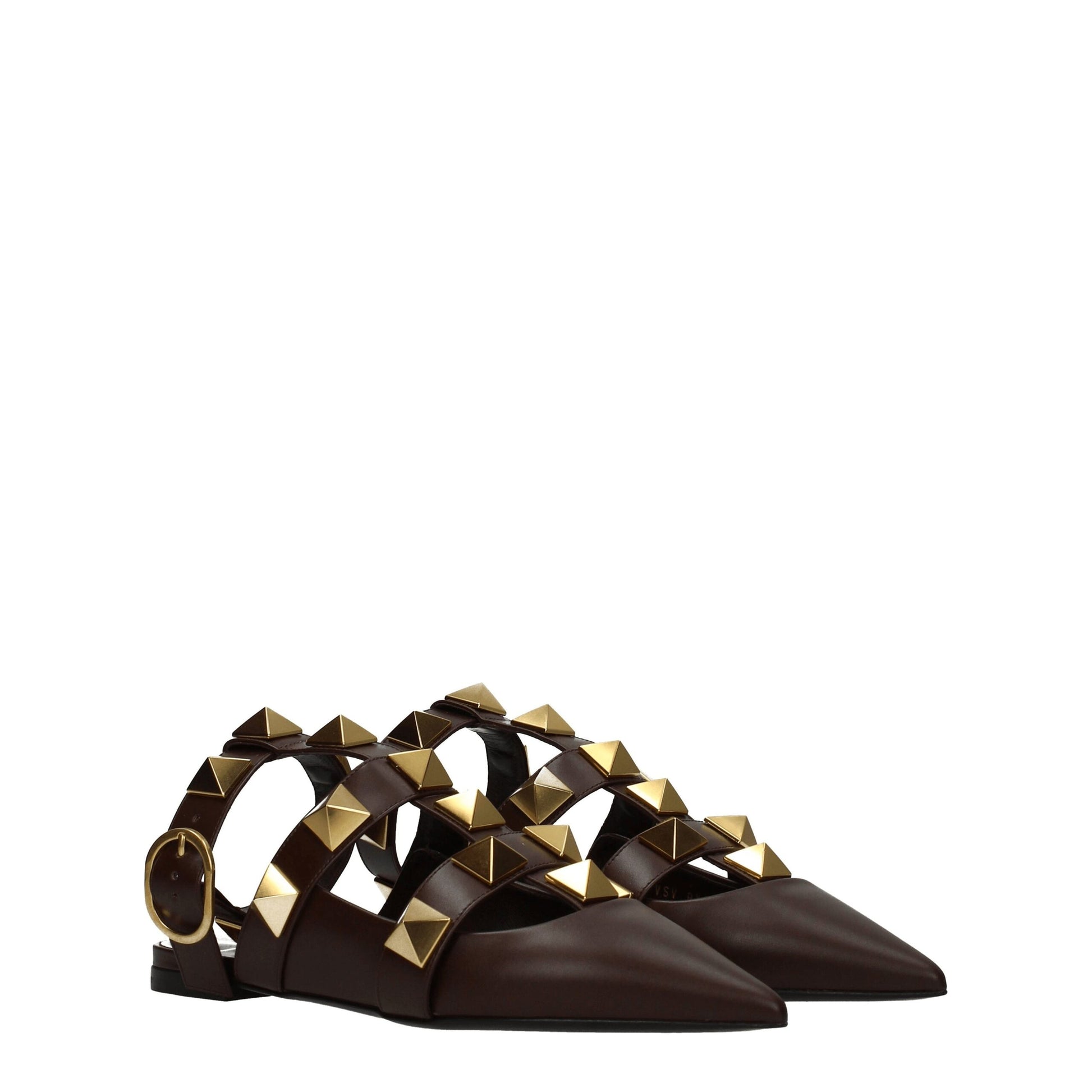 Valentino Garavani Brown Flat for Women alternate view